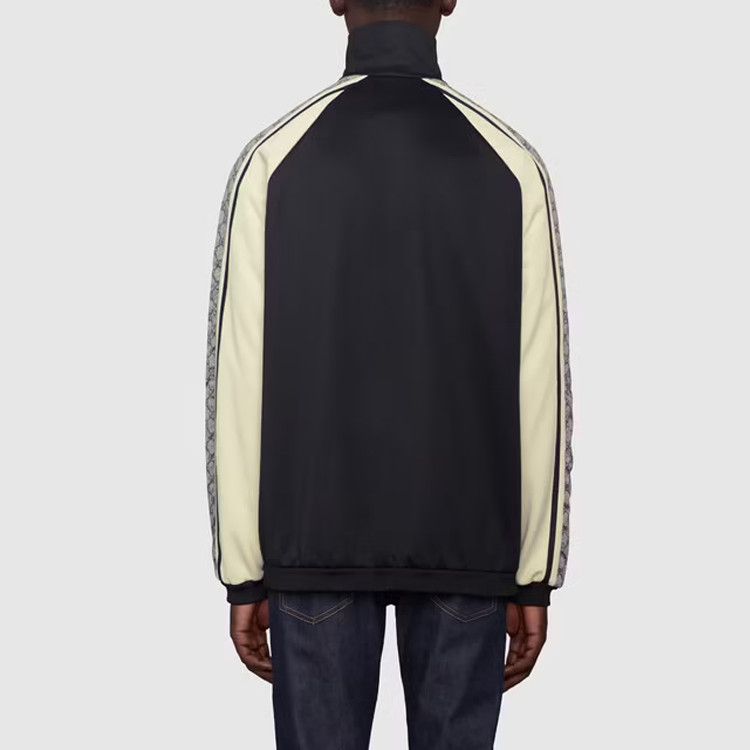Gucci Gucci GG Monogram Jersey Track Jacket Size S Size US S / EU 44-46 / 1 - 14 Thumbnail