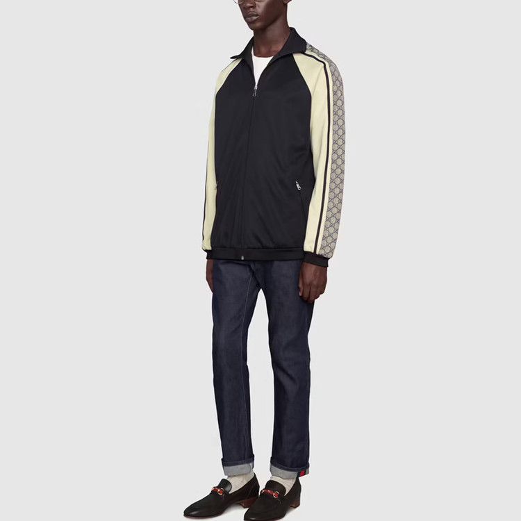 Gucci Gucci GG Monogram Jersey Track Jacket Size S Size US S / EU 44-46 / 1 - 13 Thumbnail