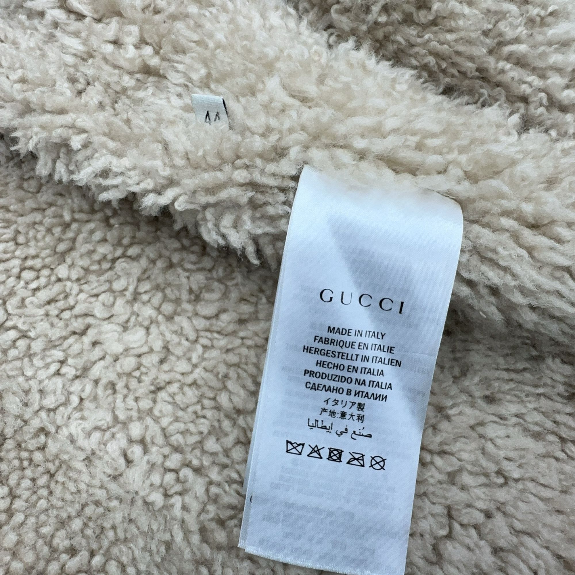 Gucci Gucci Embroidered Shearling Denim Jacket Size 44 Size US S / EU 44-46 / 1 - 4 Thumbnail