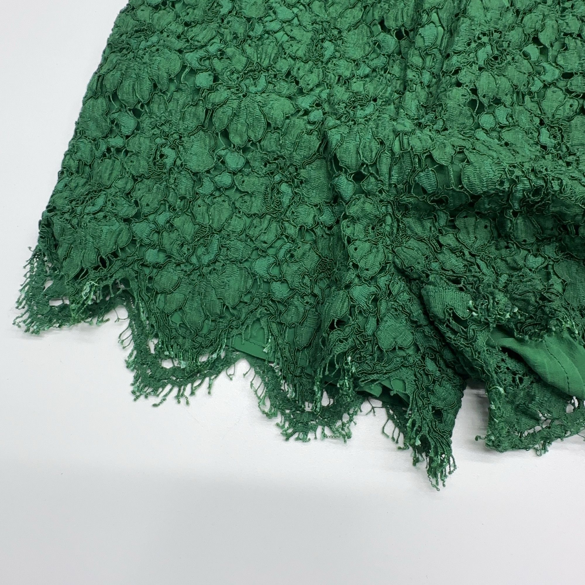 Gucci Gucci Green Lace Shorts Size 38 Size 26" / US 2 / IT 38 - 9 Thumbnail