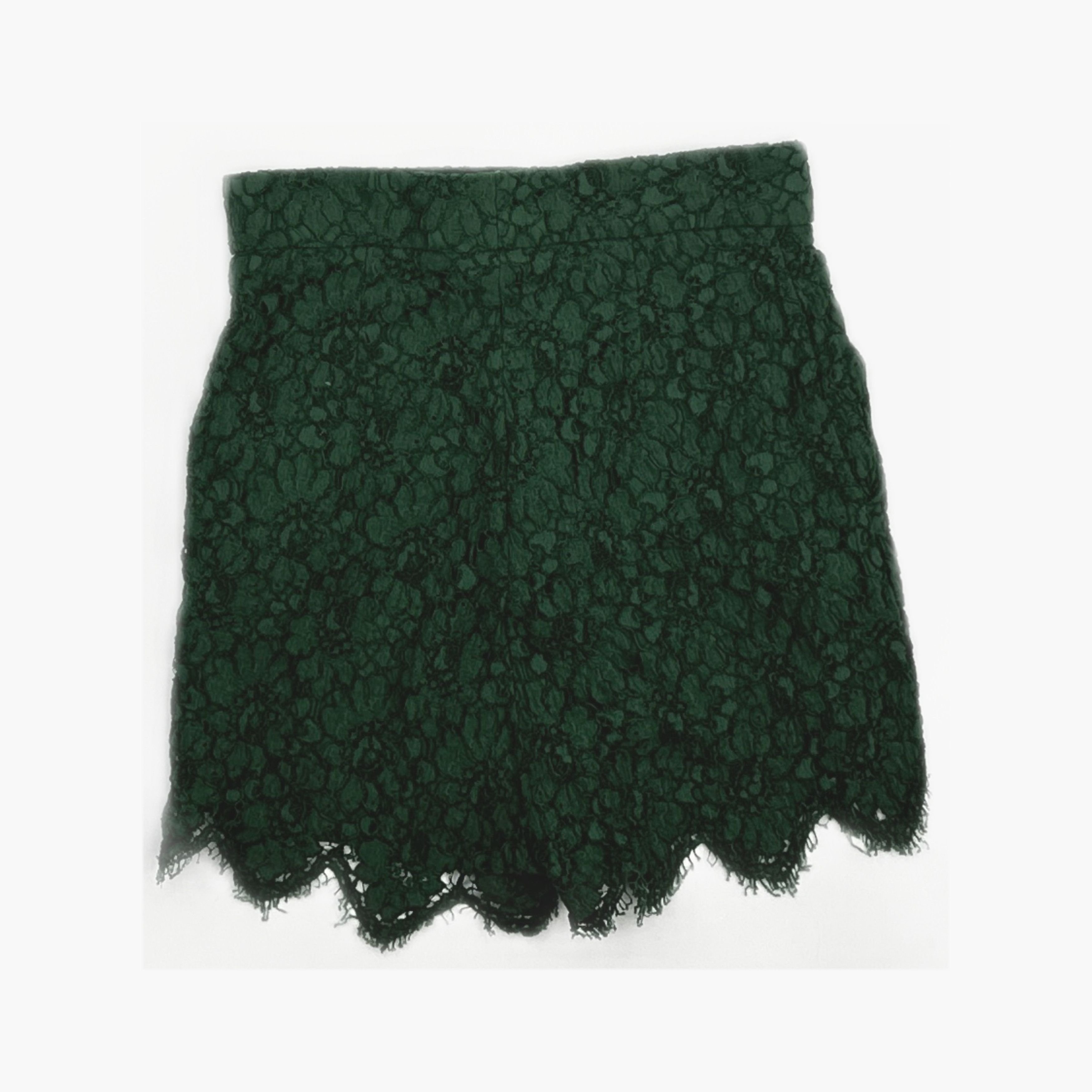 Gucci Gucci Green Lace Shorts Size 38 Size 26" / US 2 / IT 38 - 2 Thumbnail