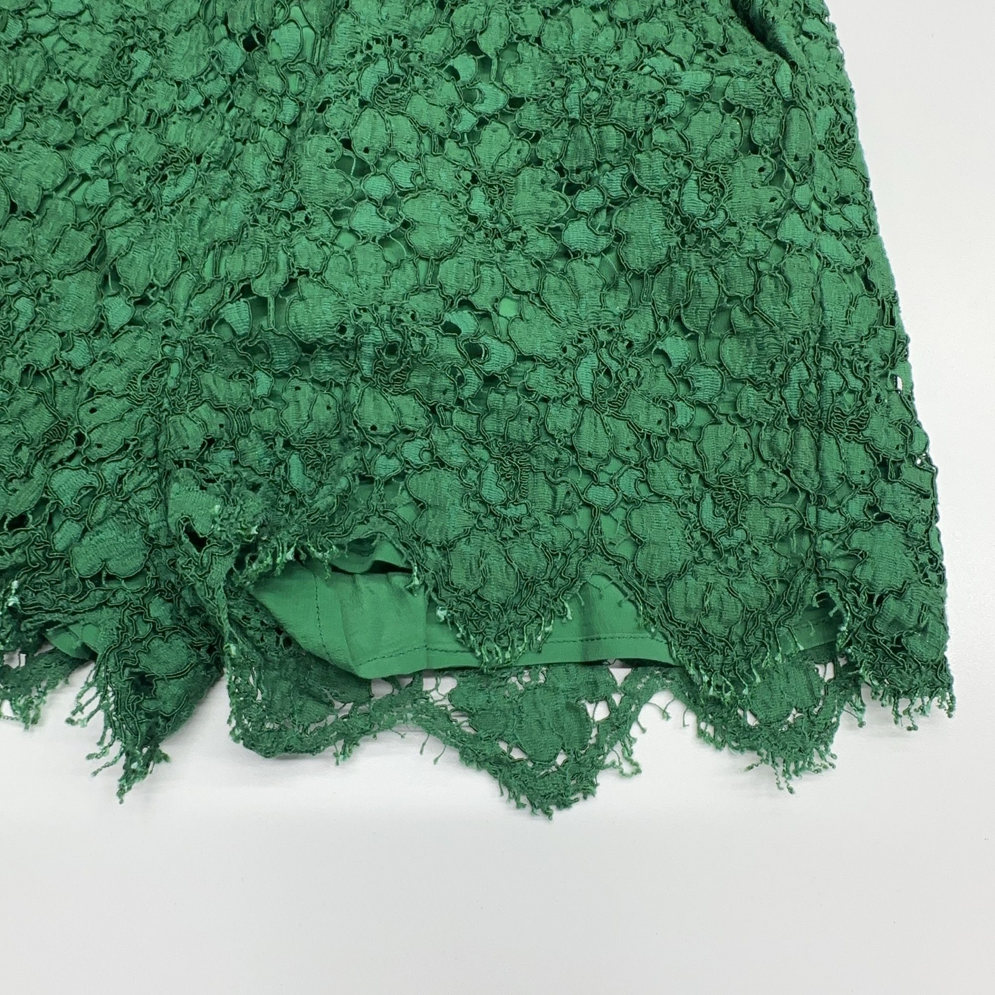 Gucci Gucci Green Lace Shorts Size 38 Size 26" / US 2 / IT 38 - 8 Thumbnail
