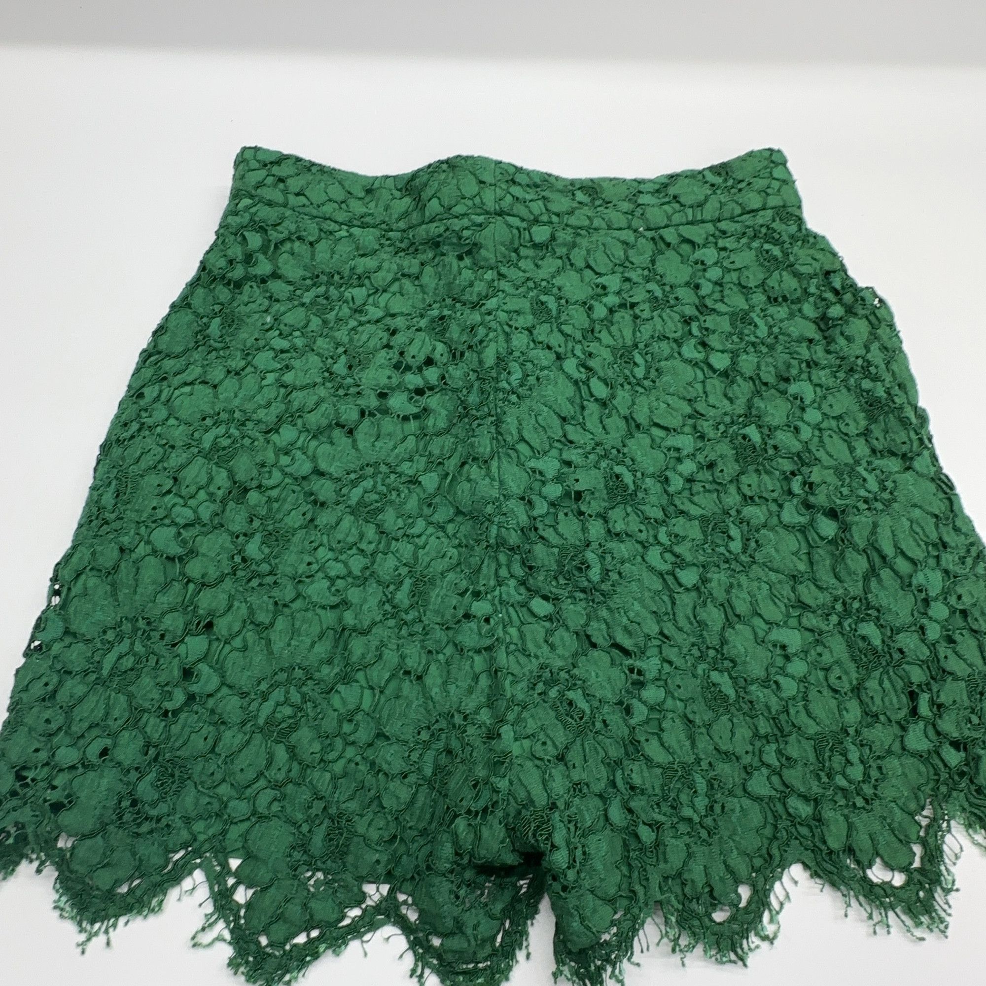 Gucci Gucci Green Lace Shorts Size 38 Size 26" / US 2 / IT 38 - 10 Thumbnail