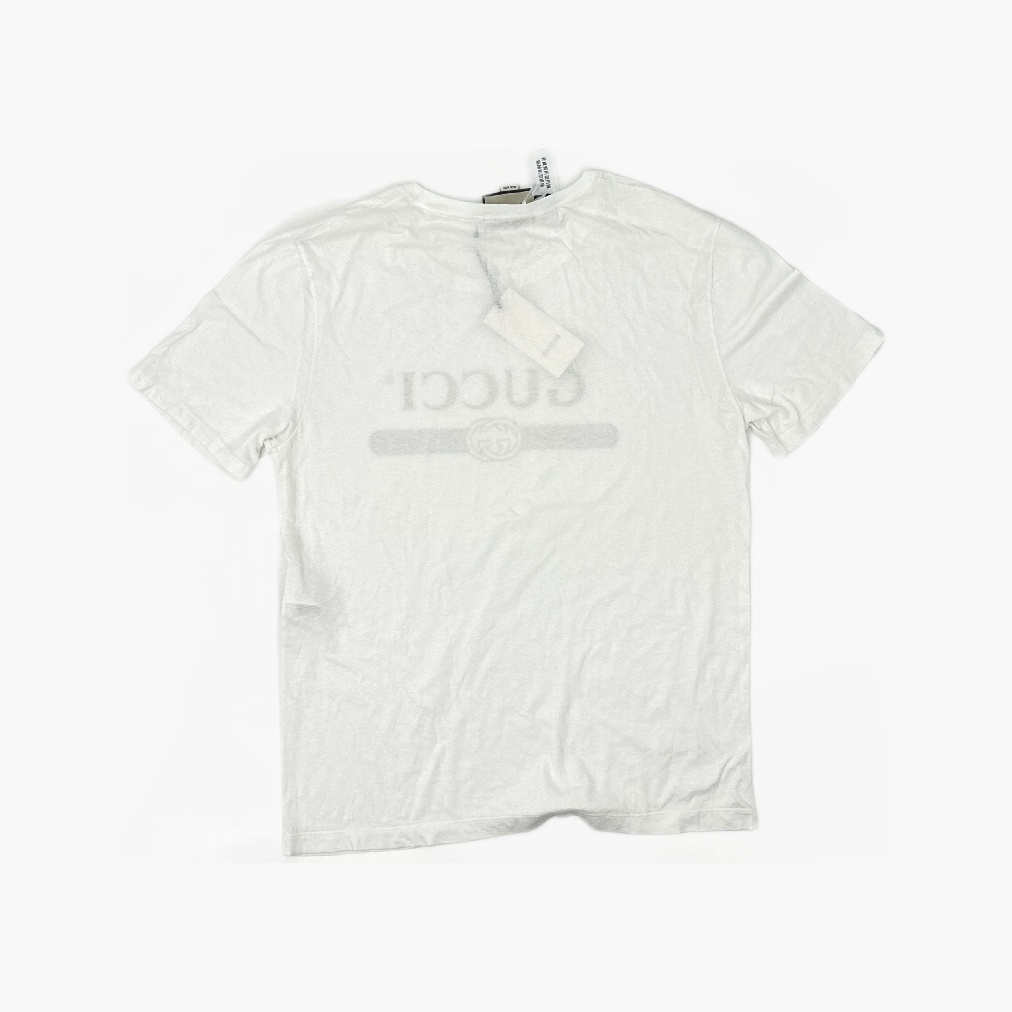 Gucci Gucci Logo Graphic T-Shirt Size XL Size US XL / EU 56 / 4 - 2 Thumbnail