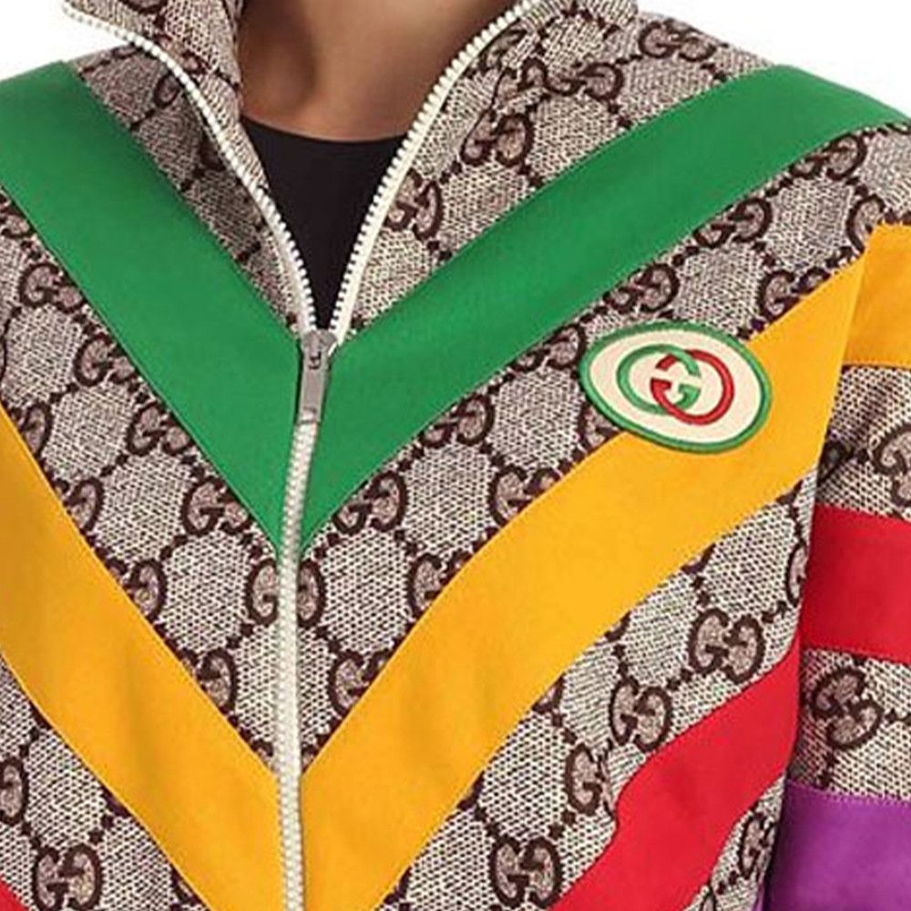 Gucci Gucci GG Rainbow Stripe Jacket Size L Size L / US 10 / IT 46 - 8 Thumbnail