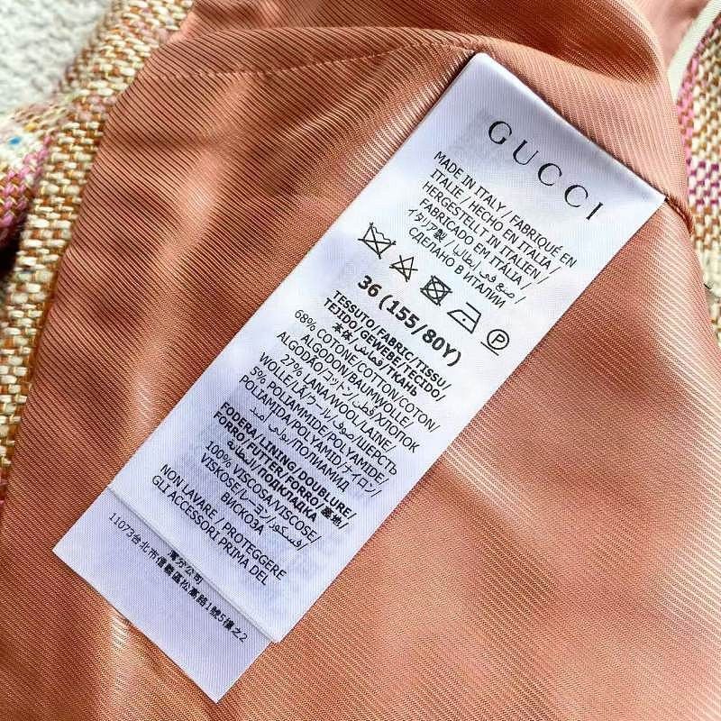 Gucci Gucci GG Pattern Tweed Jacket Size 36 Size XS / US 0-2 / IT 36-38 - 4 Thumbnail
