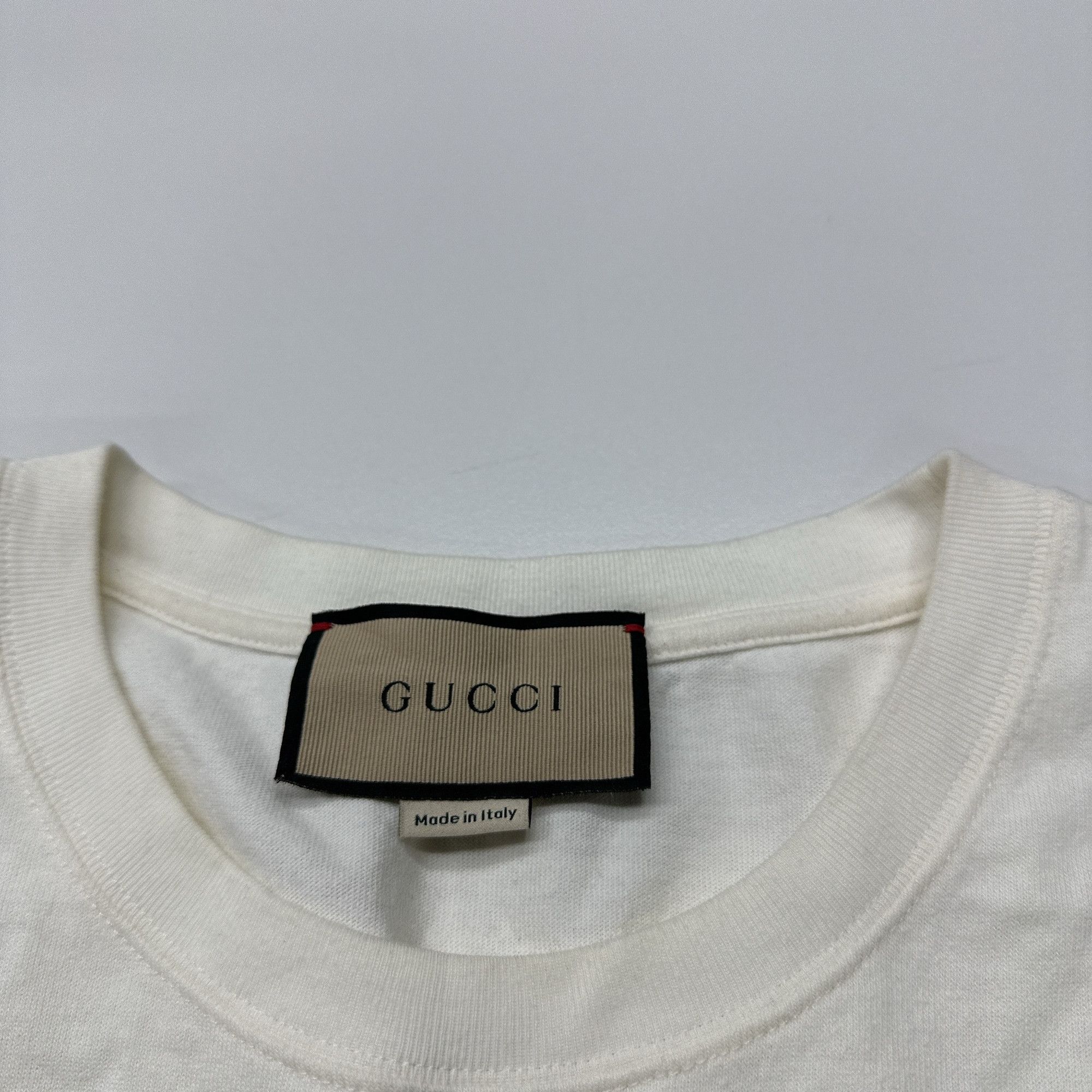 Gucci Gucci Striped Logo Short Sleeve T-Shirt XS Size US XS / EU 42 / 0 - 3 Thumbnail