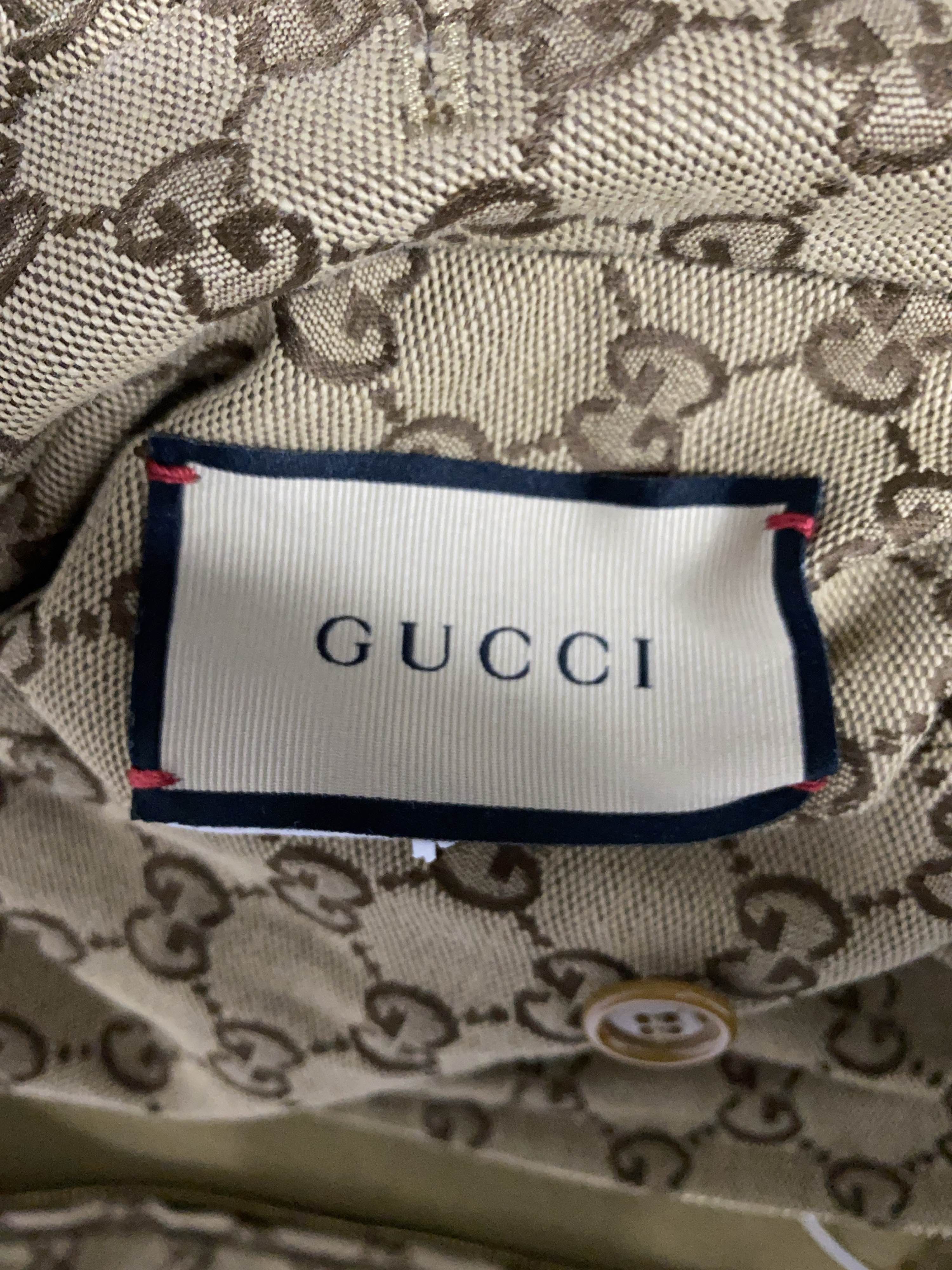Gucci Gucci GG Monogram Reversible Bomber Jacket Size L Size US L / EU 52-54 / 3 - 3 Thumbnail