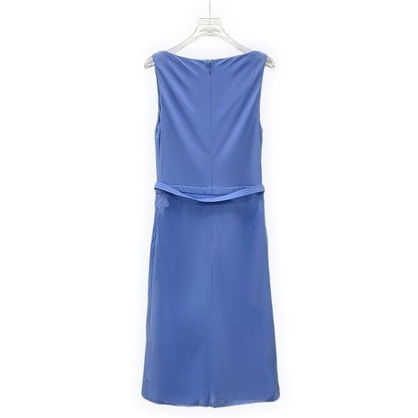 Gucci Gucci Blue Wrap Midi Dress Size M Size M / US 6-8 / IT 42-44 - 2 Thumbnail