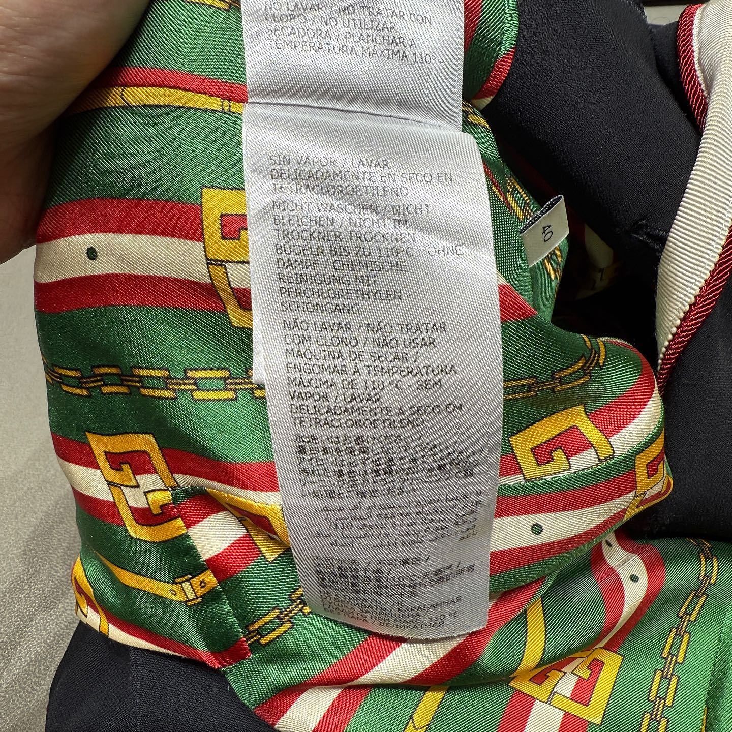 Gucci Gucci Contrast Trim Blazer Size 40 Size S / US 4 / IT 40 - 6 Thumbnail