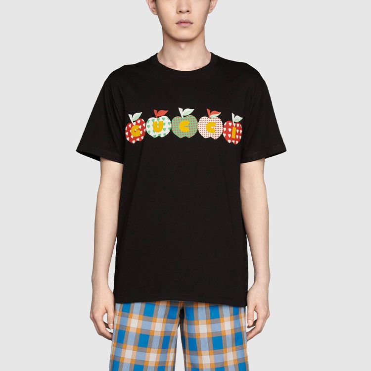 Gucci Gucci Apple Graphic T-Shirt Size XS Size US XS / EU 42 / 0 - 12 Thumbnail