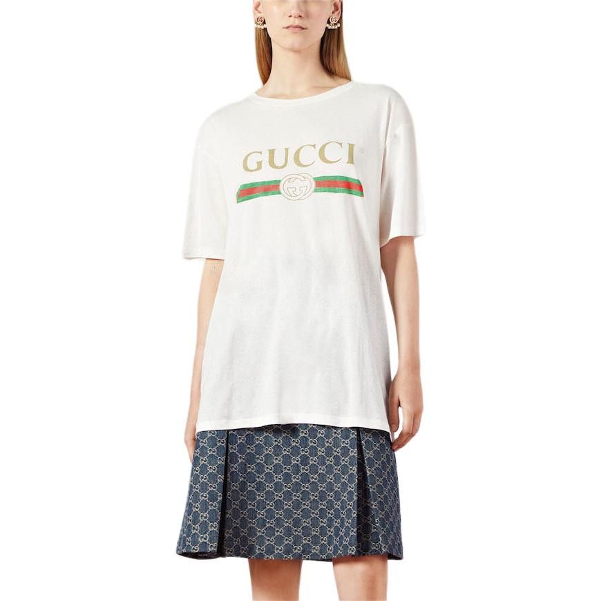 Gucci Gucci Logo Flower Embroidery T-Shirt Size L Size L / US 10 / IT 46 - 8 Thumbnail