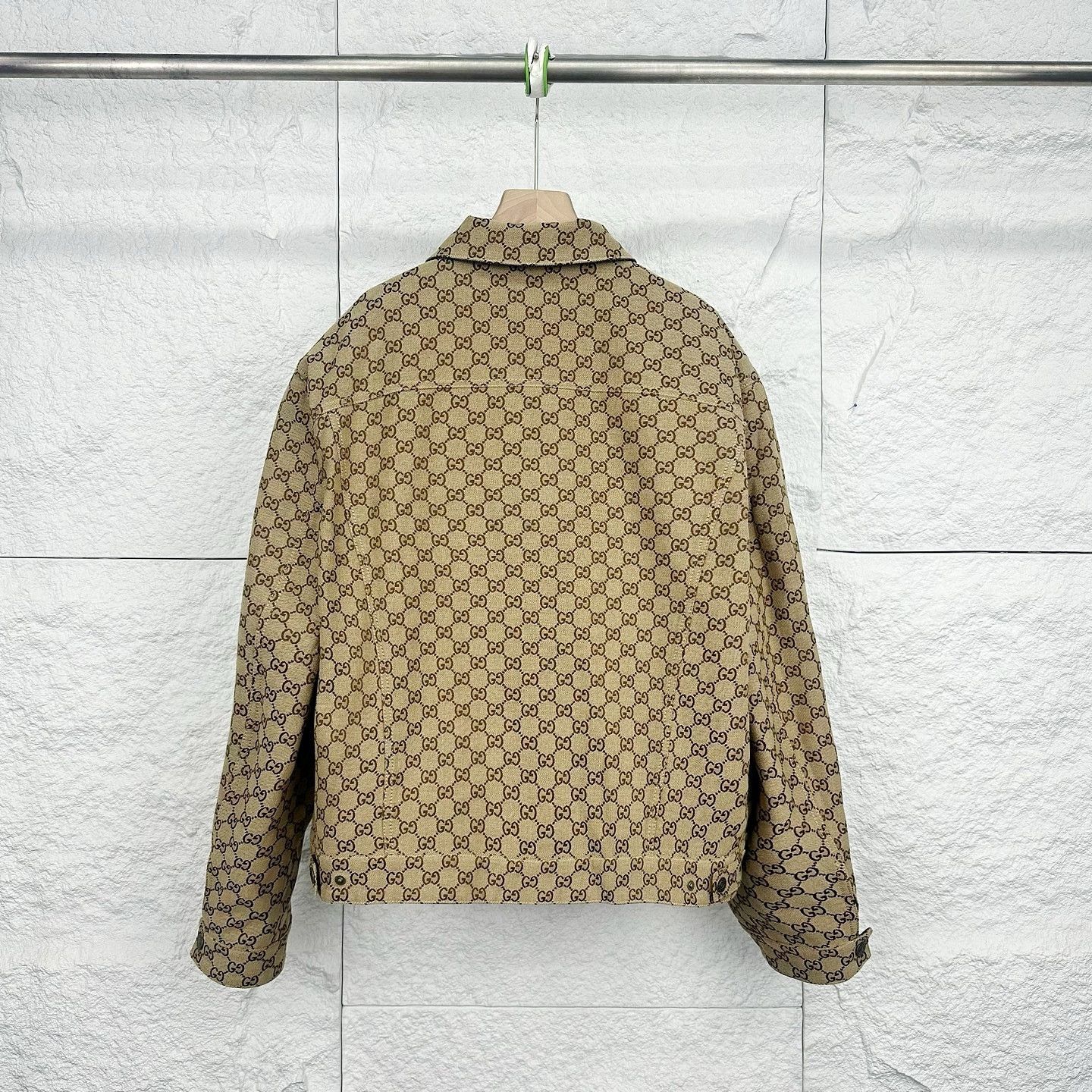 Gucci Gucci Reversible GG Monogram Denim Jacket Size XL Size US XL / EU 56 / 4 - 2 Thumbnail