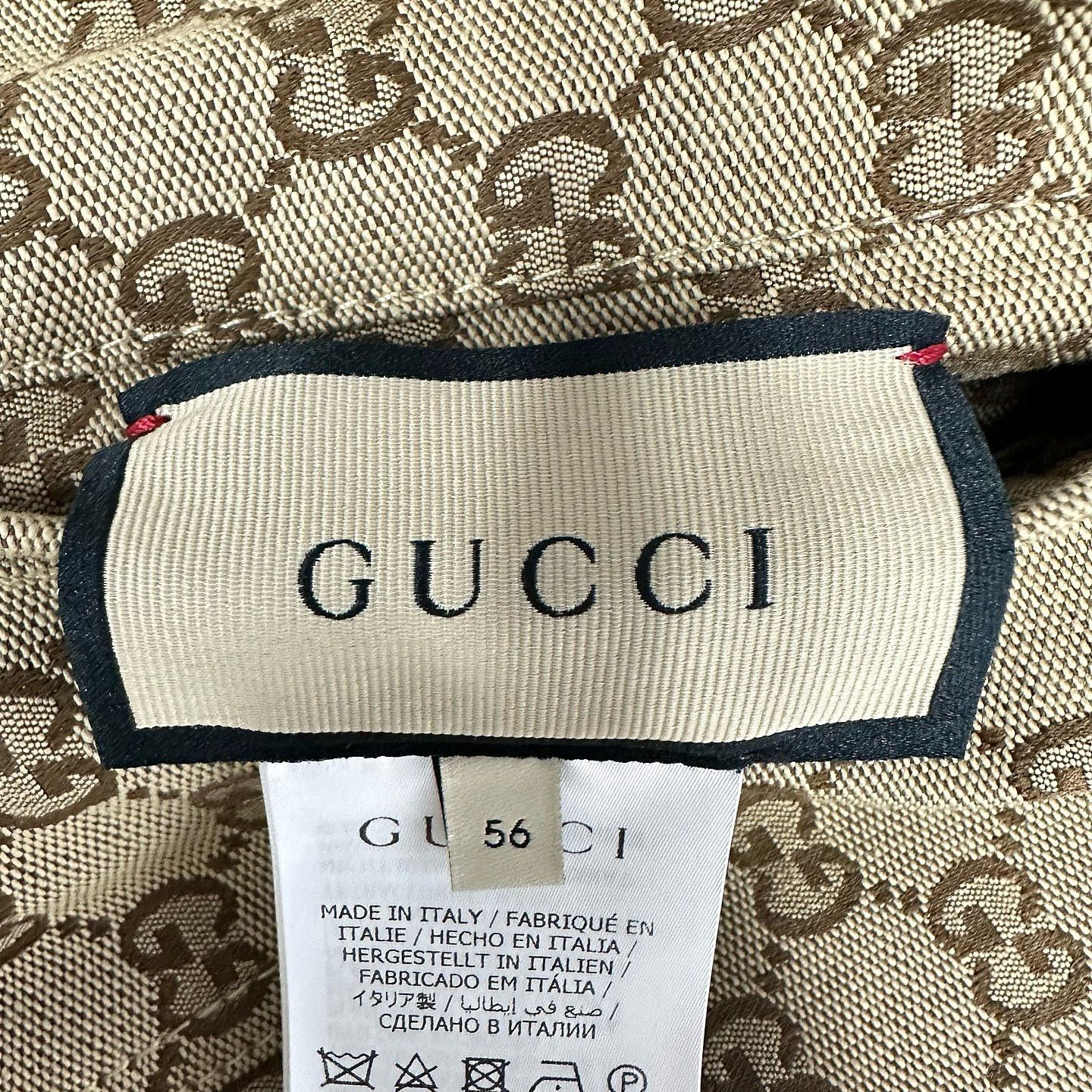 Gucci Gucci Reversible GG Monogram Denim Jacket Size XL Size US XL / EU 56 / 4 - 3 Thumbnail