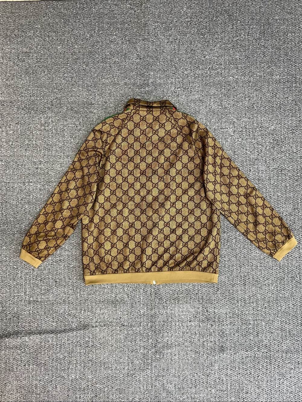 Gucci Gucci GG Chevron Technical Jersey Jacket Size L Size US L / EU 52-54 / 3 - 2 Thumbnail