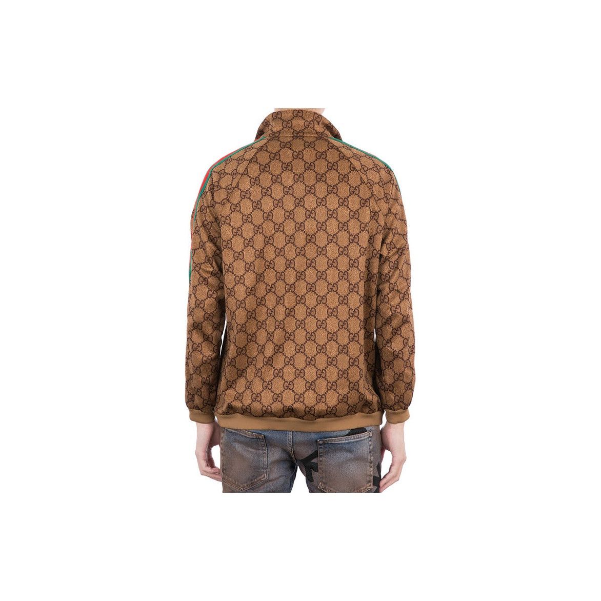 Gucci Gucci GG Chevron Technical Jersey Jacket Size L Size US L / EU 52-54 / 3 - 10 Thumbnail