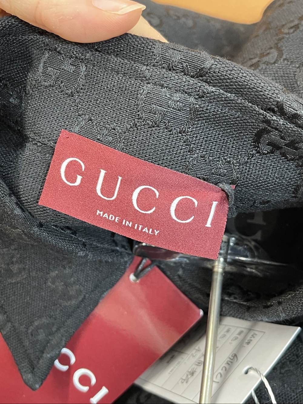 Gucci Gucci GG Canvas Logo Shirt Size M Size US XS / EU 42 / 0 - 3 Thumbnail