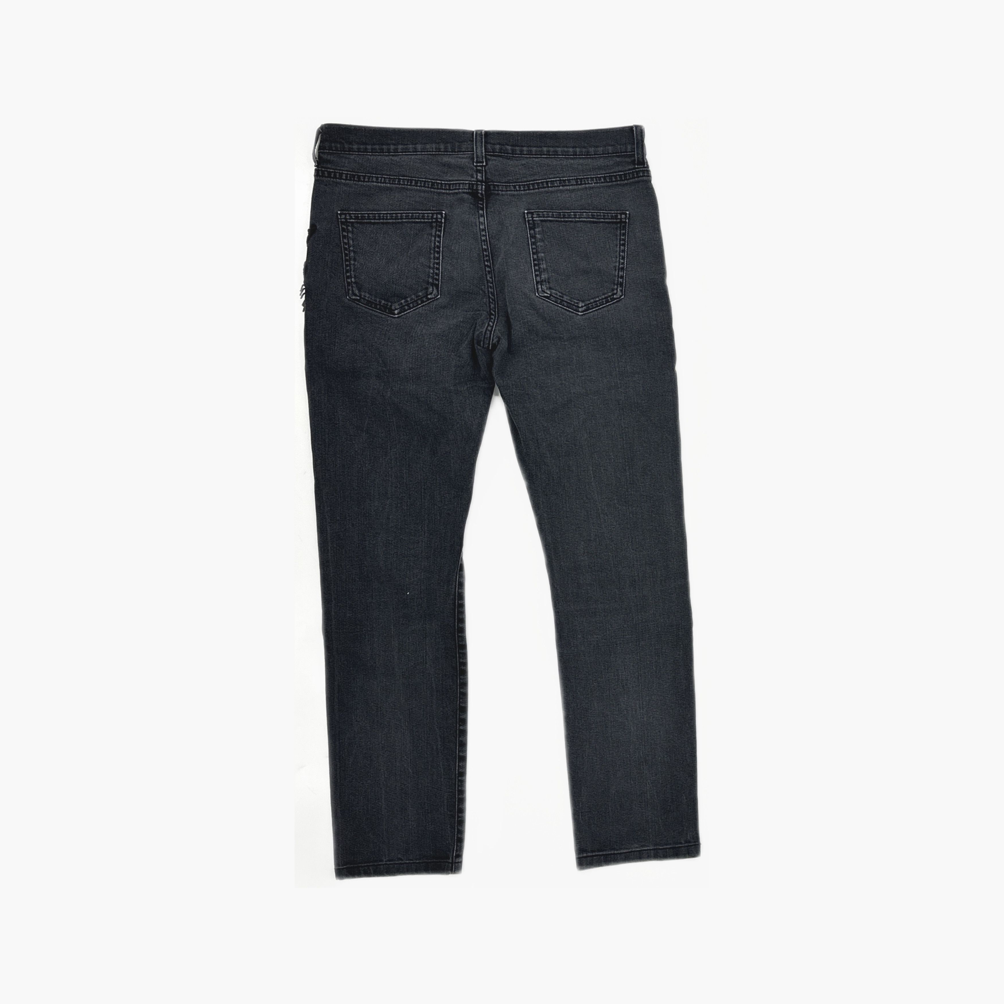 Gucci Gucci Tiger Embroidered Jeans Size 31 Size 31" - 2 Thumbnail