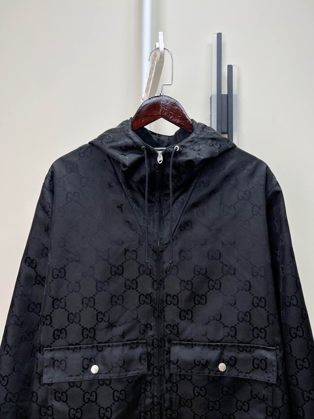 Gucci Gucci Monogram Hooded Jacket Size US XXS Size US XXS / EU 40 - 4 Thumbnail