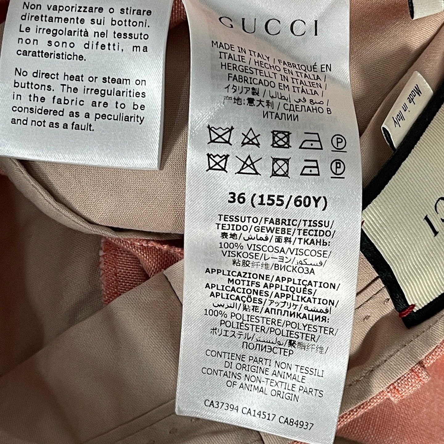 Gucci Gucci Orgasmique Patch Wide Leg Pants Size 36 Size 25" / US 0 / IT 36 - 4 Thumbnail