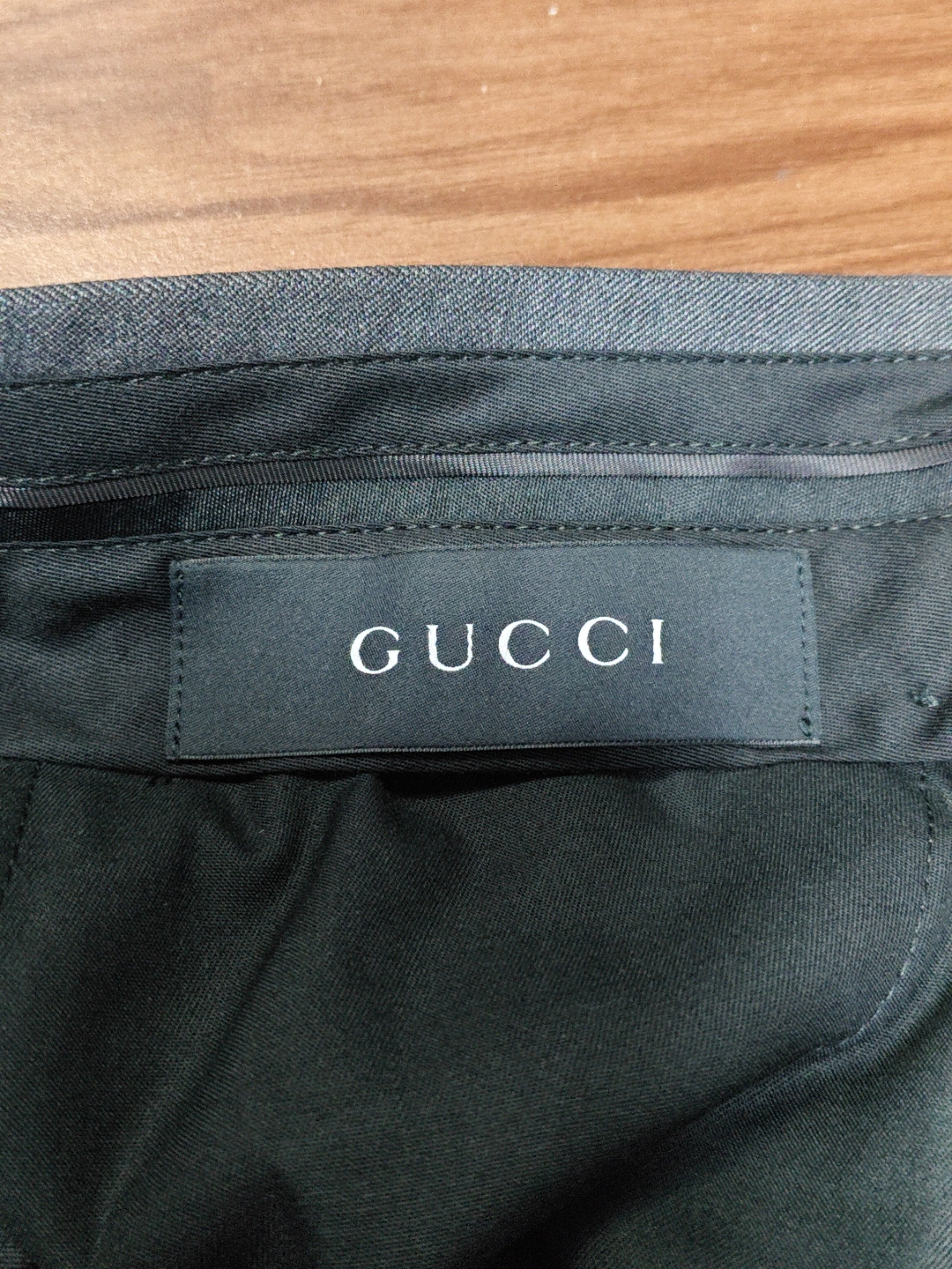 Gucci Gucci Wool Formal Trousers Size 40R Size 40R - 3 Thumbnail