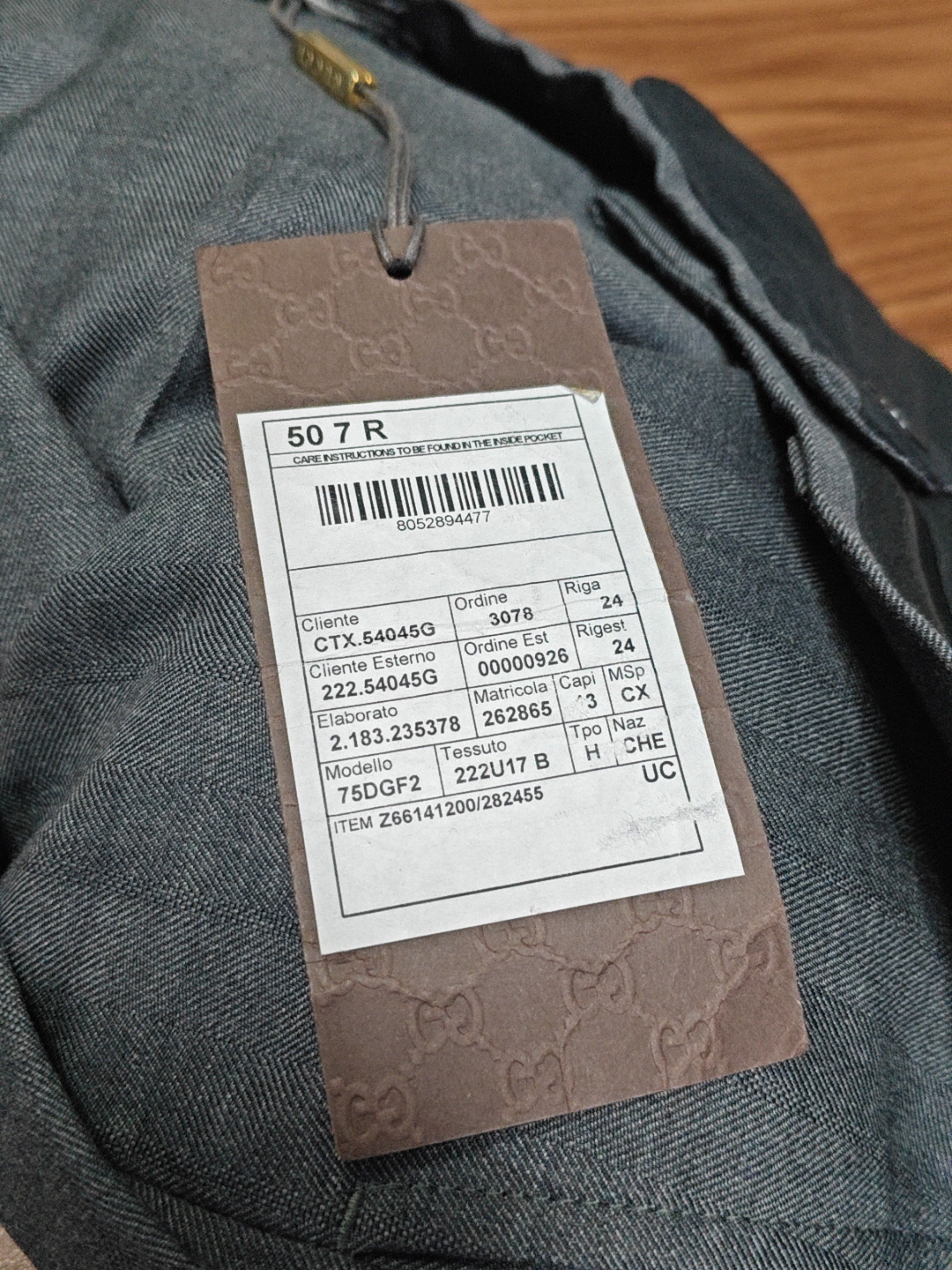 Gucci Gucci Wool Formal Trousers Size 40R Size 40R - 5 Thumbnail