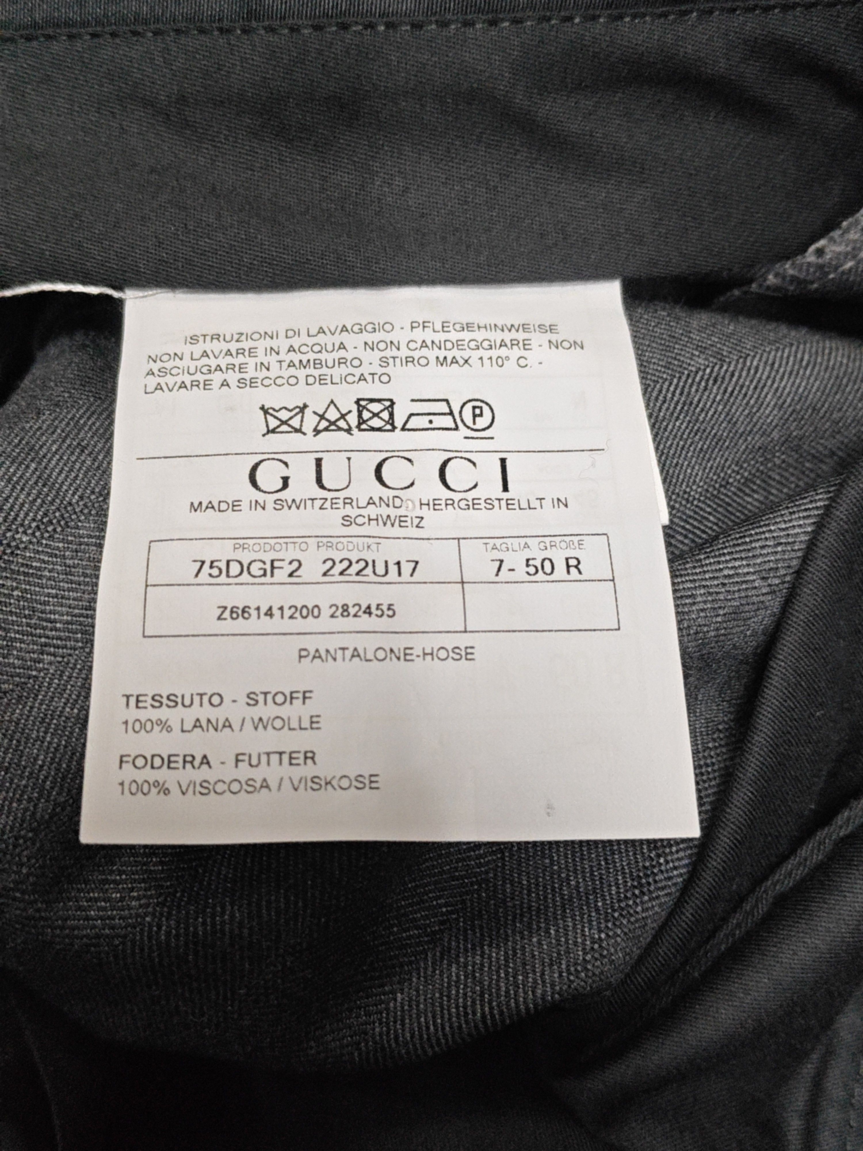 Gucci Gucci Wool Formal Trousers Size 40R Size 40R - 4 Thumbnail