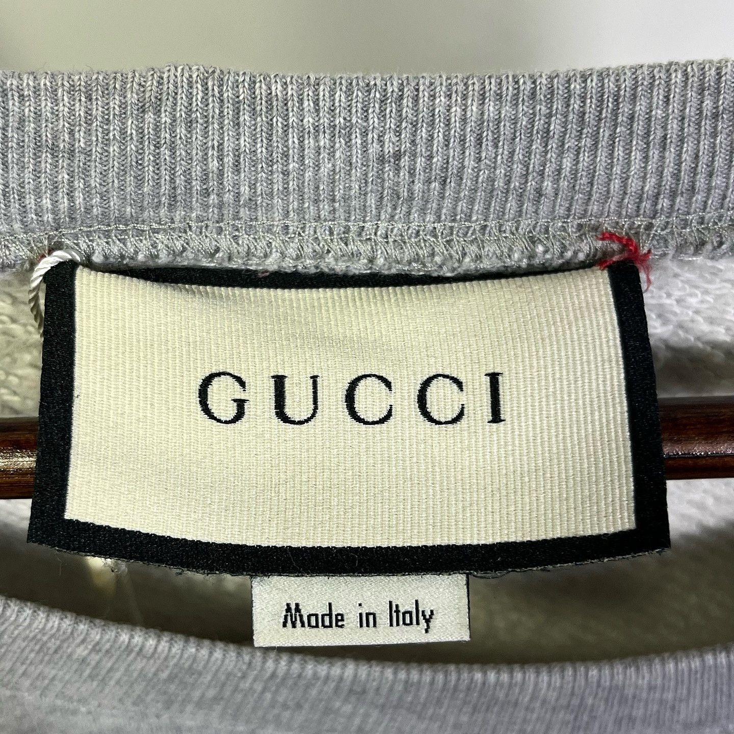Gucci Gucci Stripe Logo Sweatshirt Size L Size US L / EU 52-54 / 3 - 3 Thumbnail