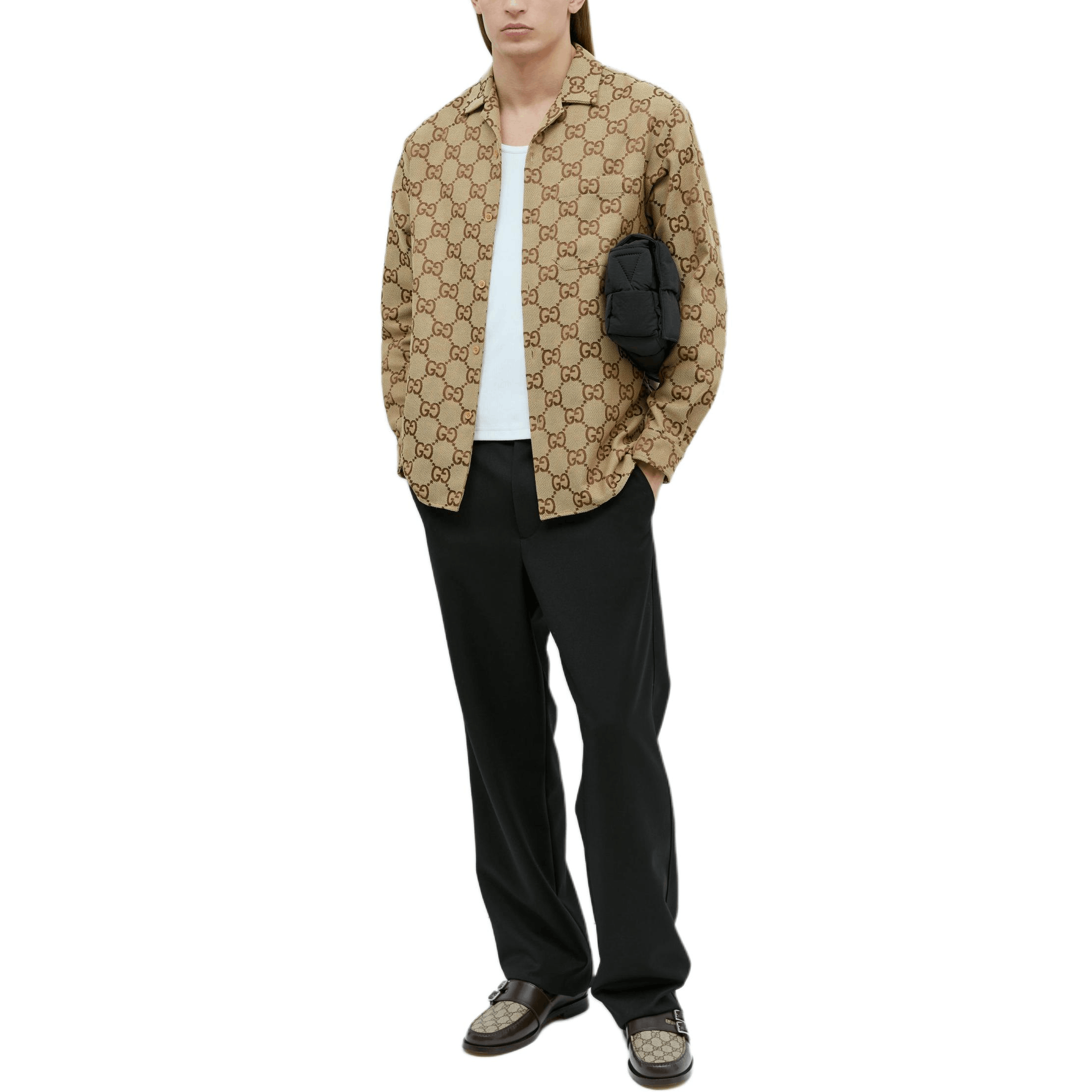 Gucci Gucci GG Monogram Shirt Size 46 Size US S / EU 44-46 / 1 - 7 Thumbnail