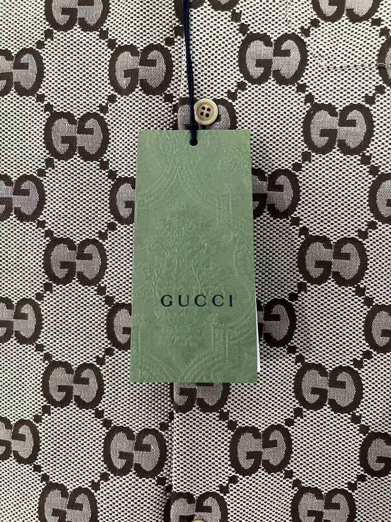 Gucci Gucci GG Monogram Shirt Size 46 Size US S / EU 44-46 / 1 - 5 Thumbnail