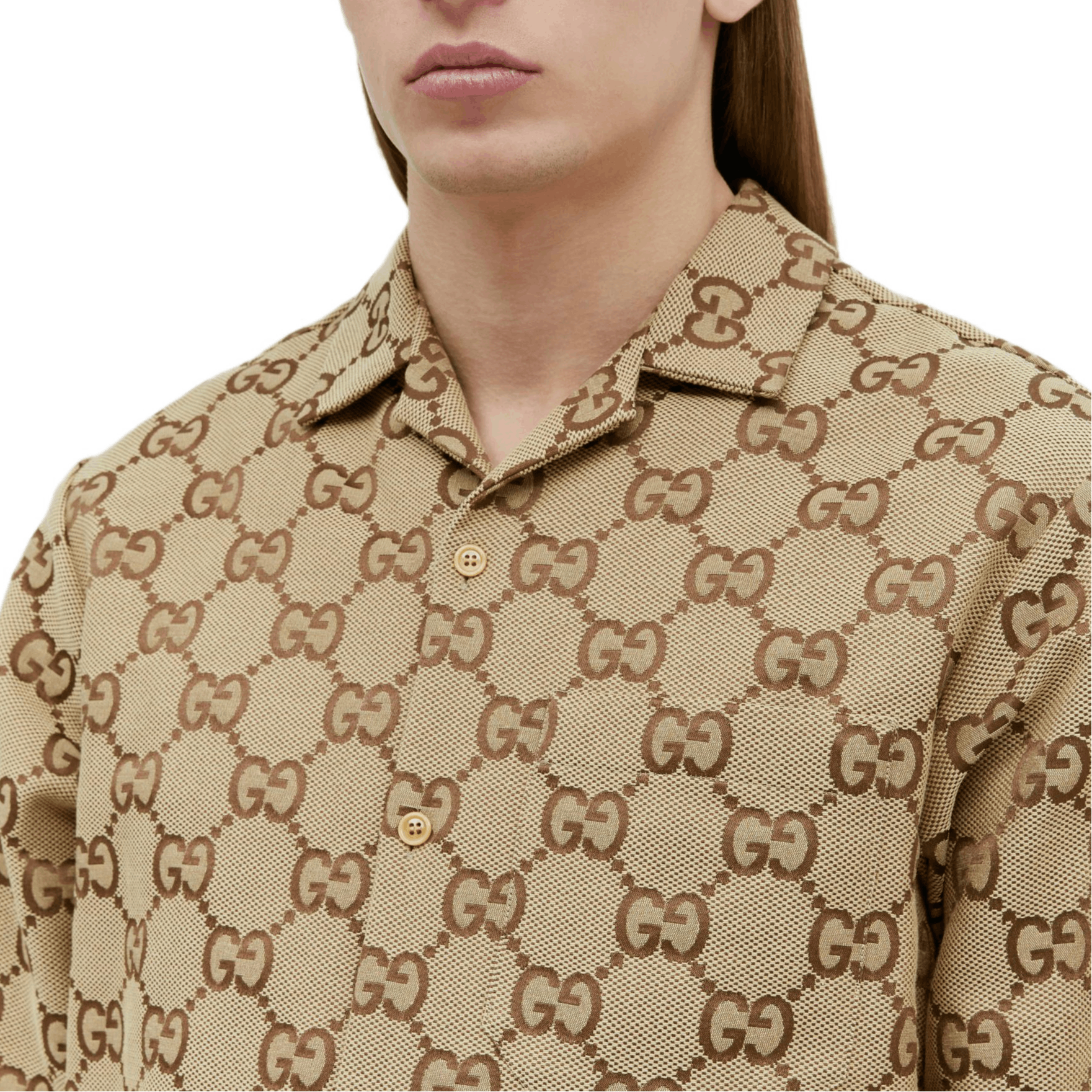 Gucci Gucci GG Monogram Shirt Size 46 Size US S / EU 44-46 / 1 - 10 Thumbnail