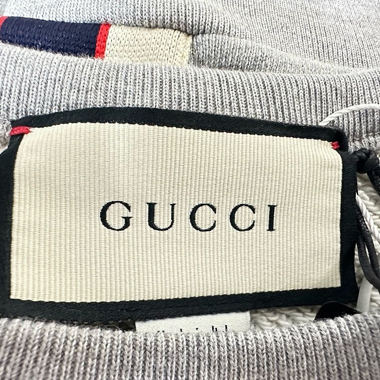 Gucci Gucci Logo Stripe Sweatshirt Size XL Size US XL / EU 56 / 4 - 3 Thumbnail