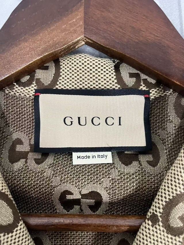 Gucci Gucci GG Monogram Long Sleeve Shirt Size S Size US S / EU 44-46 / 1 - 3 Thumbnail