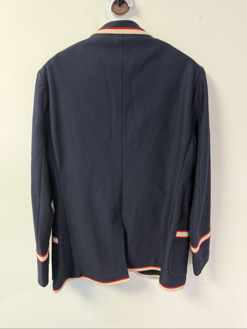 Gucci Gucci Shark Patch Navy Blazer Size 40R Size 40R - 2 Thumbnail