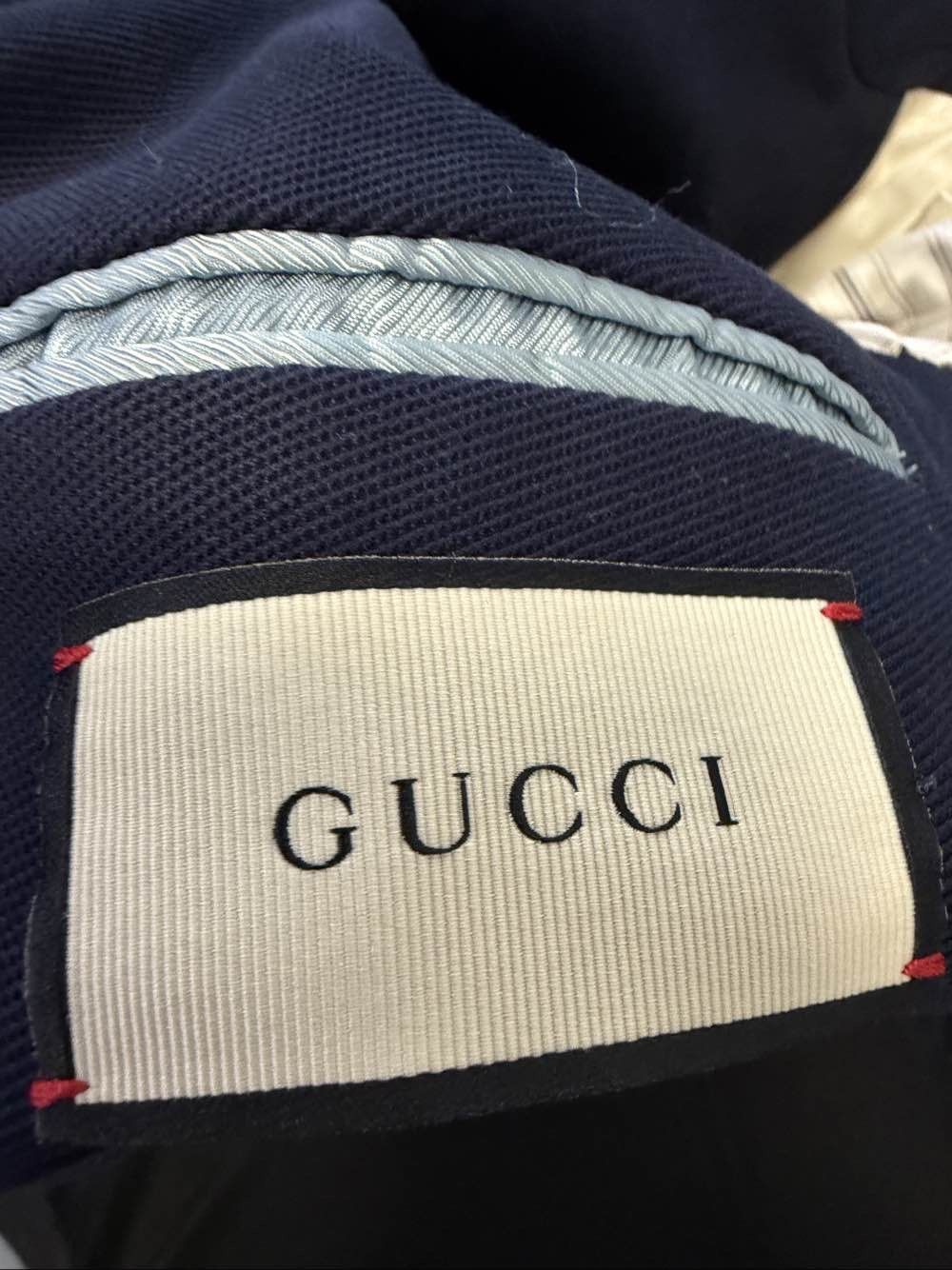 Gucci Gucci Shark Patch Navy Blazer Size 40R Size 40R - 3 Thumbnail