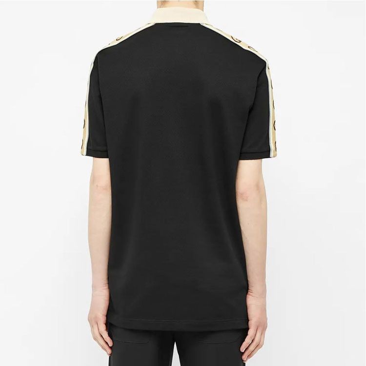 Gucci Gucci Interlocking G Stripe Polo Shirt Size M Size US M / EU 48-50 / 2 - 15 Thumbnail