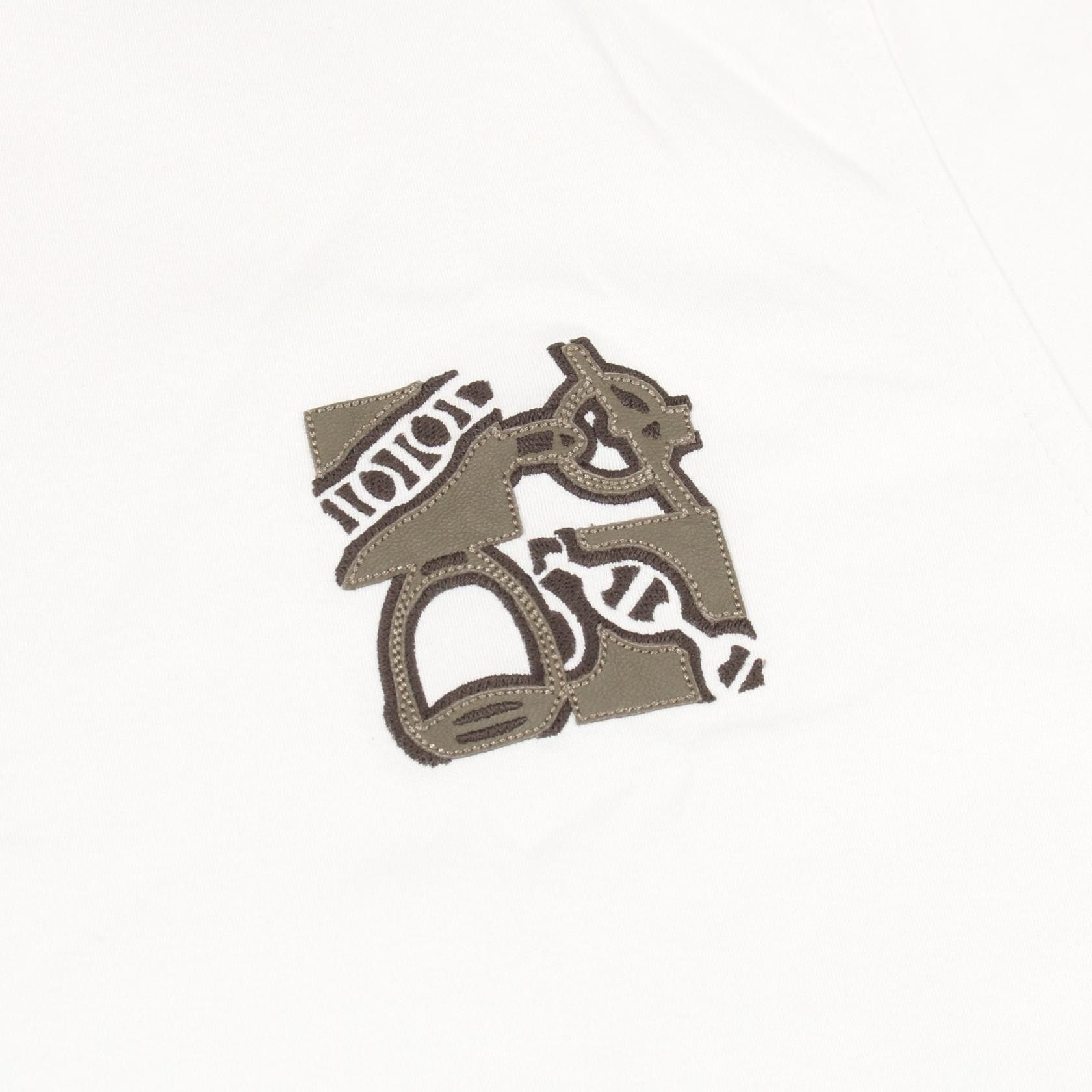 Hermes Hermes Hermes Mini Patch Metalry Au Carre Cotton T shirt Textile T-Shirts DUTY FREE for USA Size ONE SIZE - 6 Thumbnail