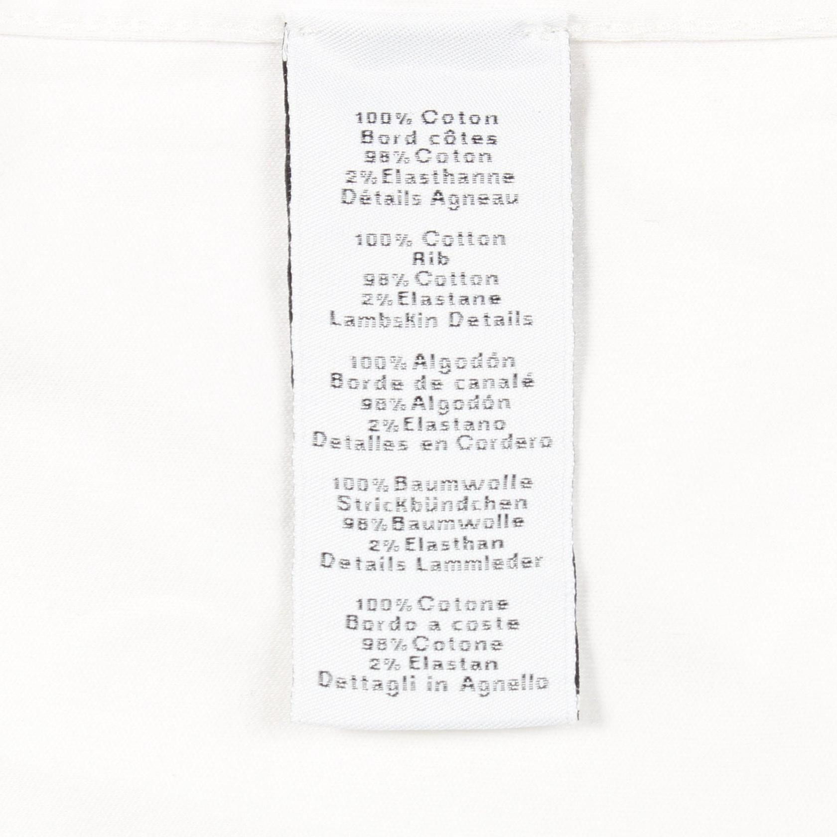 Hermes Hermes Hermes Mini Patch Metalry Au Carre Cotton T shirt Textile T-Shirts DUTY FREE for USA Size ONE SIZE - 4 Thumbnail