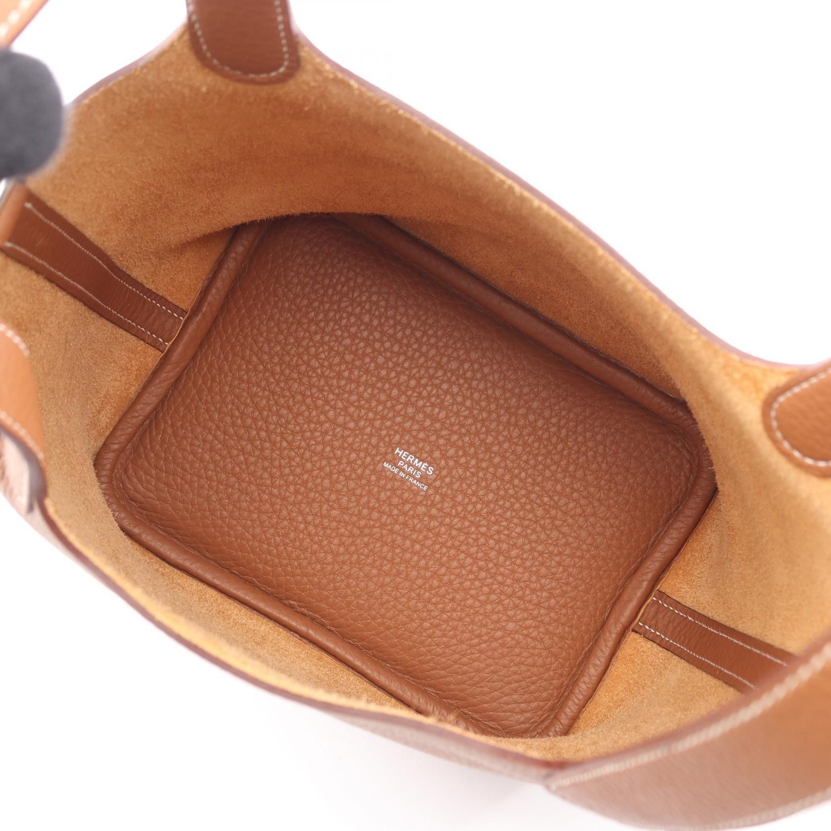 Hermes Hermes Hermes Picotin Lock PM Taurillon Clemence Handbag Leather Handbag K DUTY FREE for USA Size ONE SIZE - 3 Thumbnail