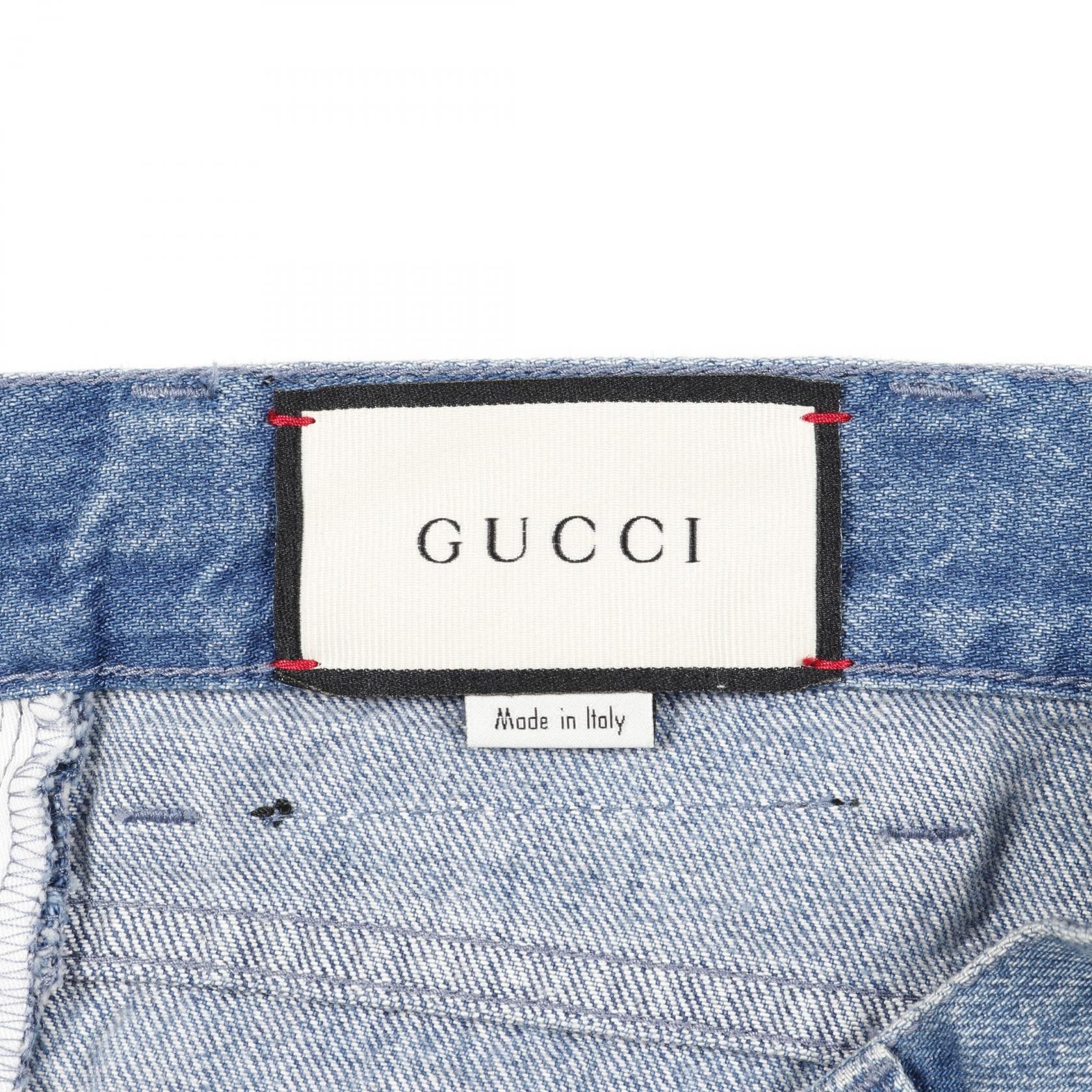 Gucci Gucci Gucci Cotton Denim Pants Textile Jeans DUTY FREE for USA Size ONE SIZE - 3 Thumbnail