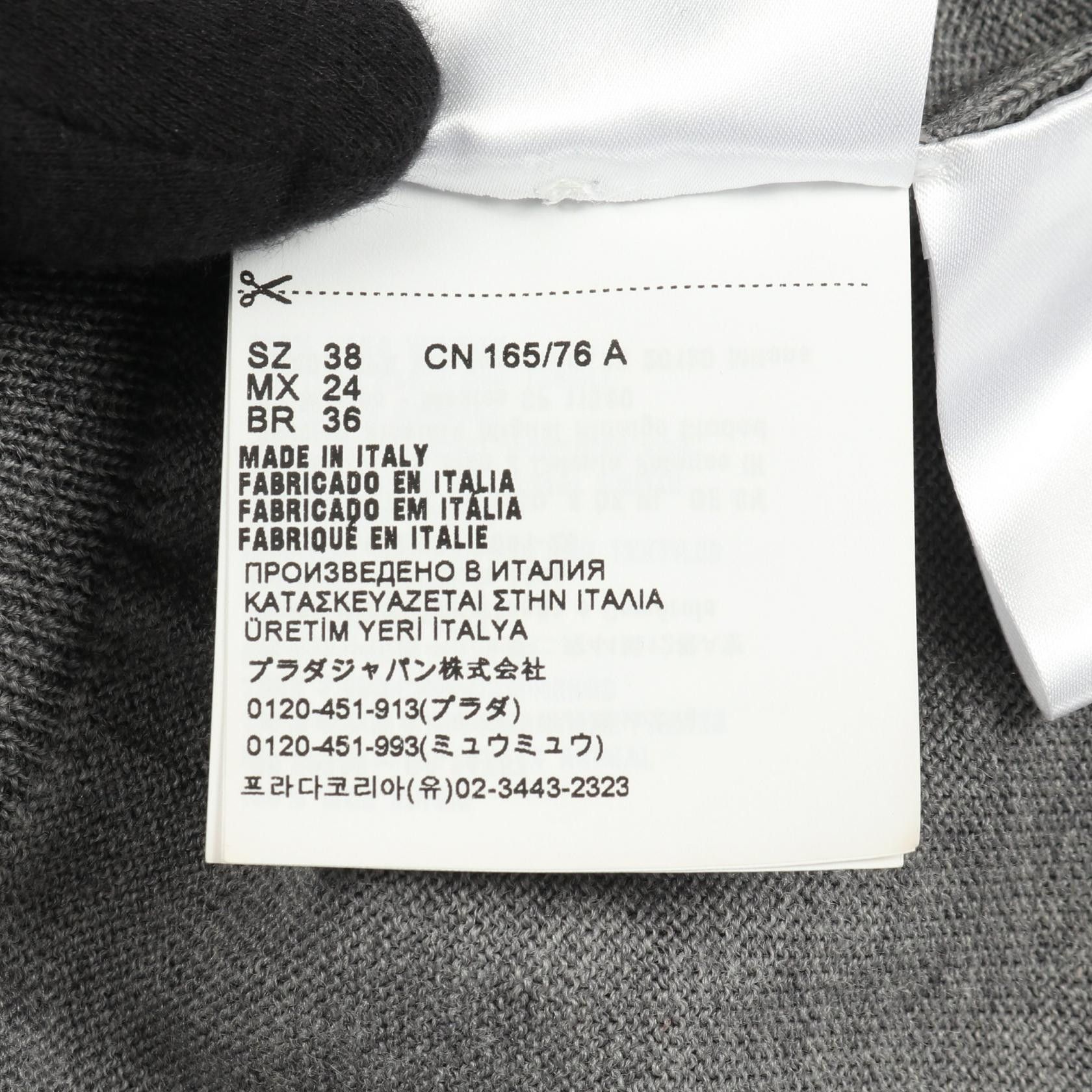 Miu Miu Miu Miu Miu Miu Wool Cardigan Textile Tops DUTY FREE for USA Size ONE SIZE - 5 Thumbnail
