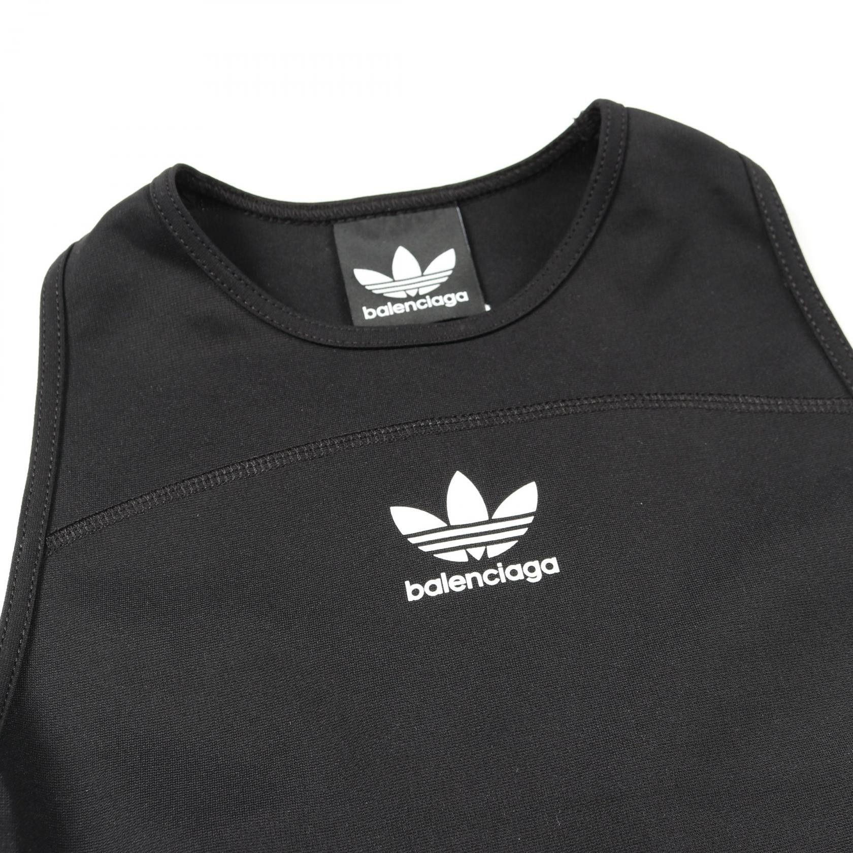 Balenciaga Balenciaga Balenciaga adidas rayon nylon tank top Textile Tops DUTY FREE for USA Size ONE SIZE - 7 Thumbnail