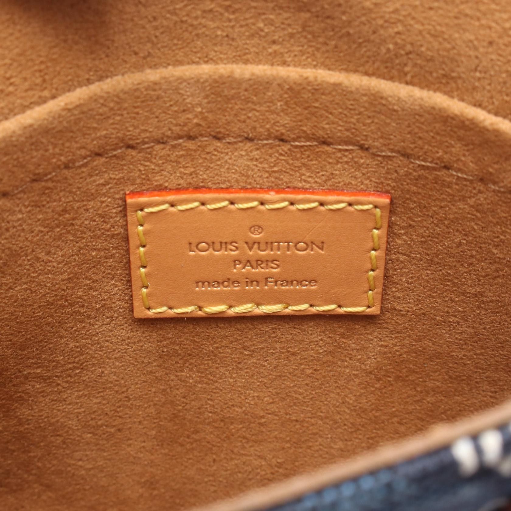 Louis Vuitton Louis Vuitton Louis Vuitton Petit Sac Plat Monogram Jacquard Handbag Textile Handbag M80288 DUTY FREE for USA Size ONE SIZE - 4 Thumbnail