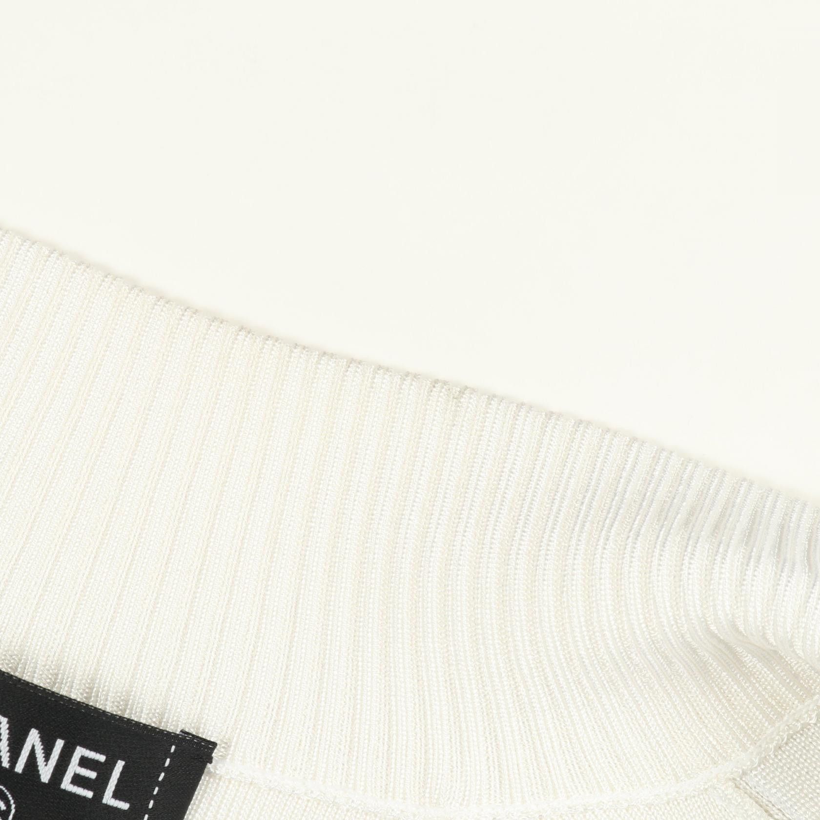 Chanel Chanel Chanel Coco Mark Viscose Outerwear Textile Outerwear P74166K10645 23C DUTY FREE for USA Size ONE SIZE - 6 Thumbnail