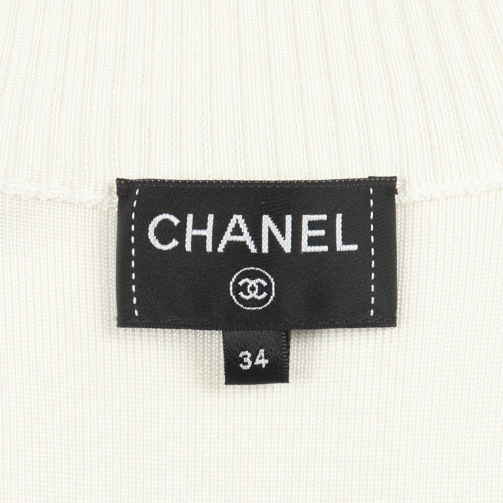 Chanel Chanel Chanel Coco Mark Viscose Outerwear Textile Outerwear P74166K10645 23C DUTY FREE for USA Size ONE SIZE - 3 Thumbnail