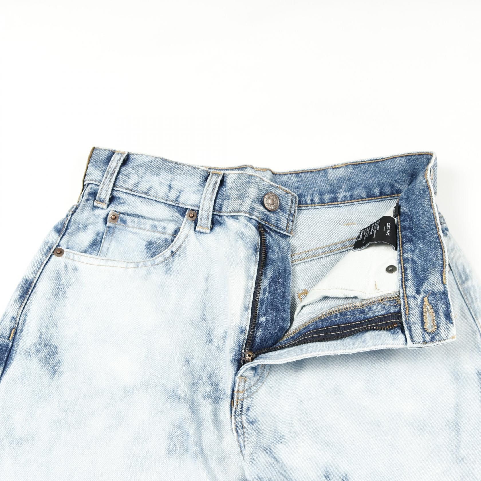 Celine Celine CELINE Cotton Denim Pants Textile Jeans DUTY FREE for USA Size ONE SIZE - 4 Thumbnail