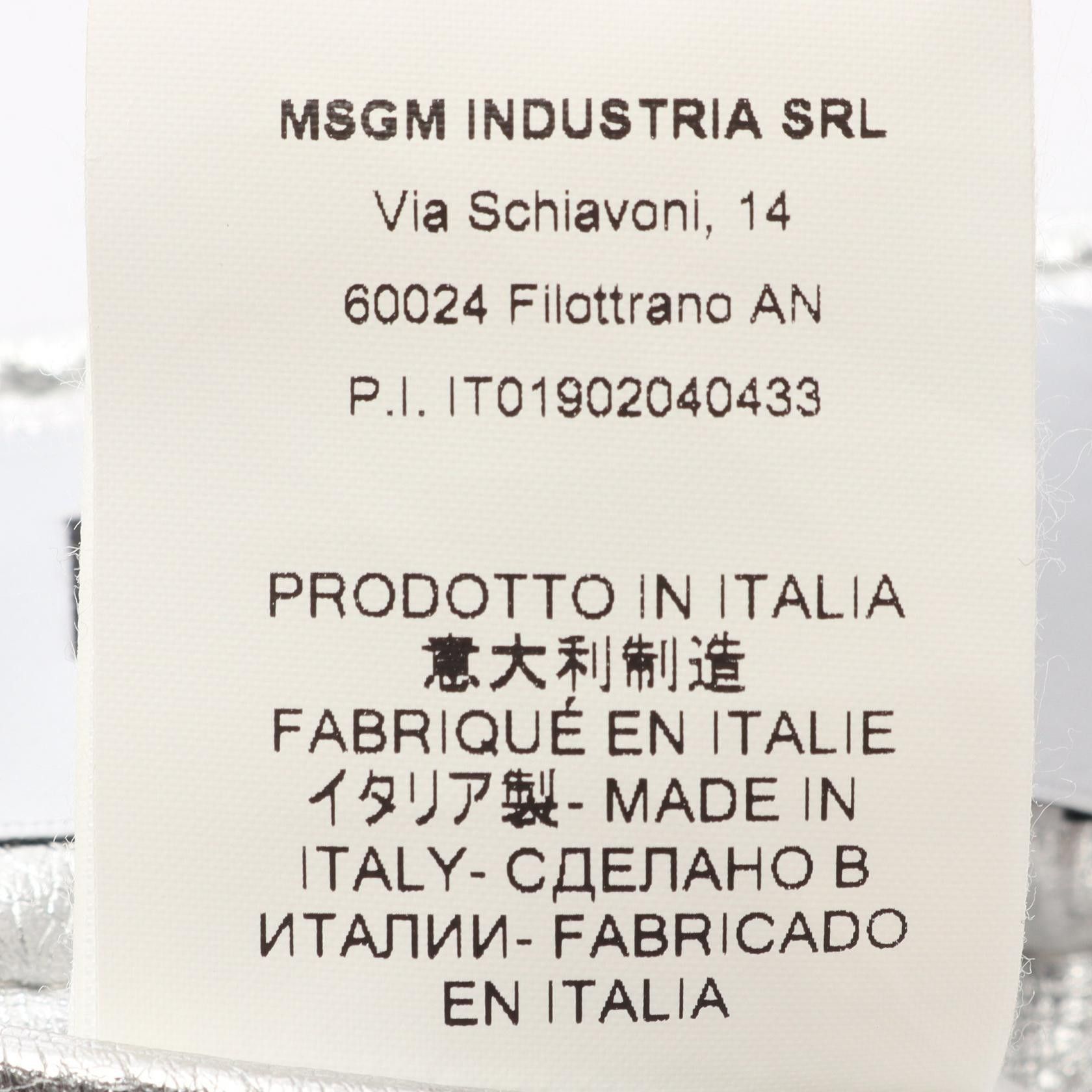 Other Other MSGM Viscose Polyurethane Skirt Textile Skirts DUTY FREE for USA Size ONE SIZE - 5 Thumbnail