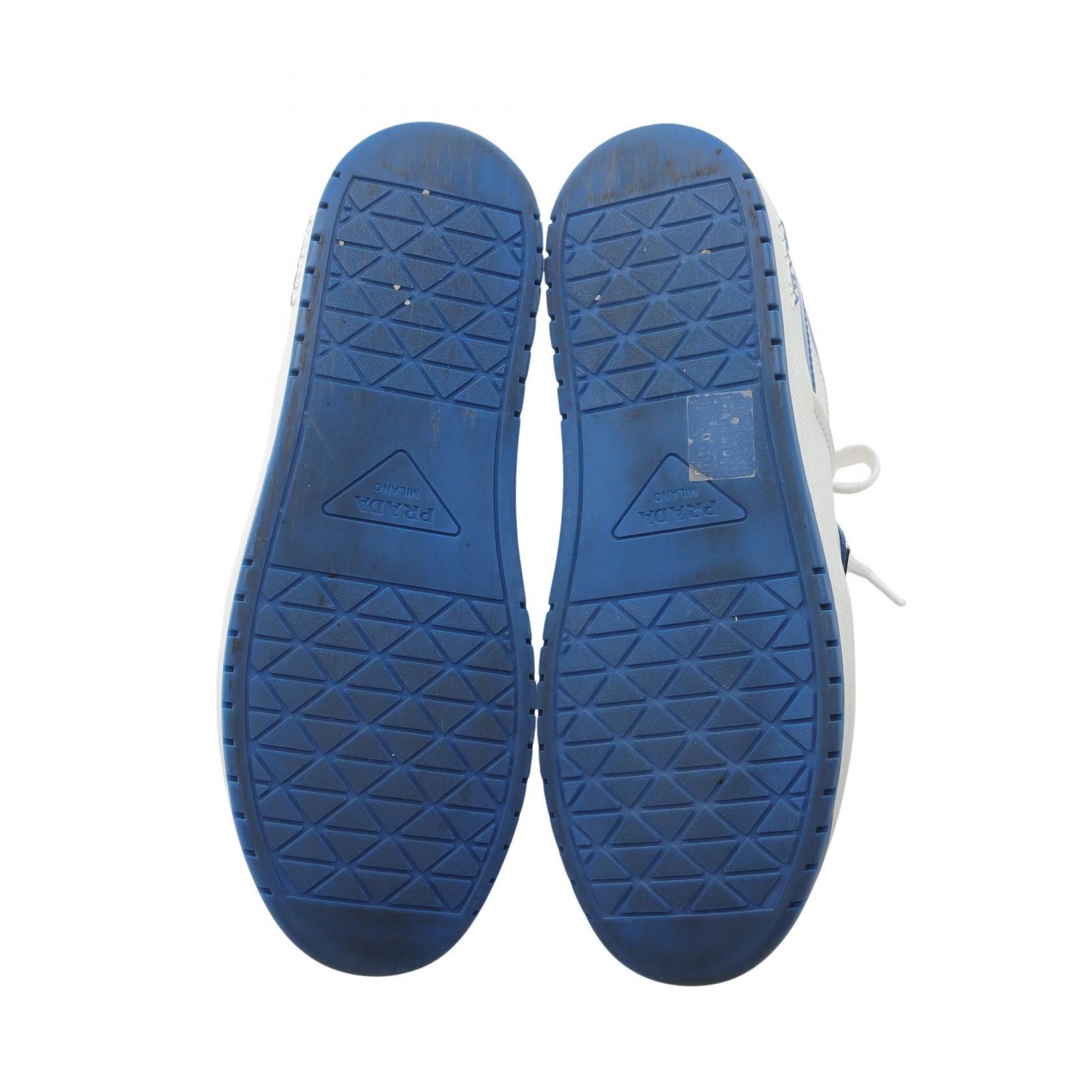 Prada Prada Prada Downtown Leather Sneakers Leather Shoes DUTY FREE for USA Size ONE SIZE - 4 Thumbnail