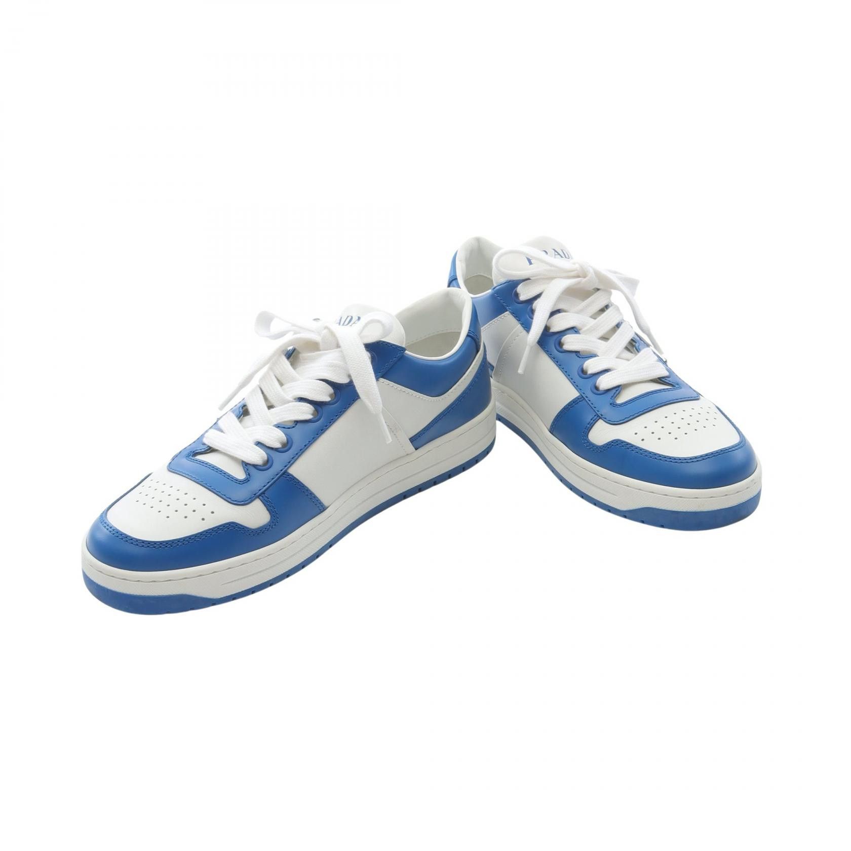 Prada Prada Prada Downtown Leather Sneakers Leather Shoes DUTY FREE for USA Size ONE SIZE - 3 Thumbnail