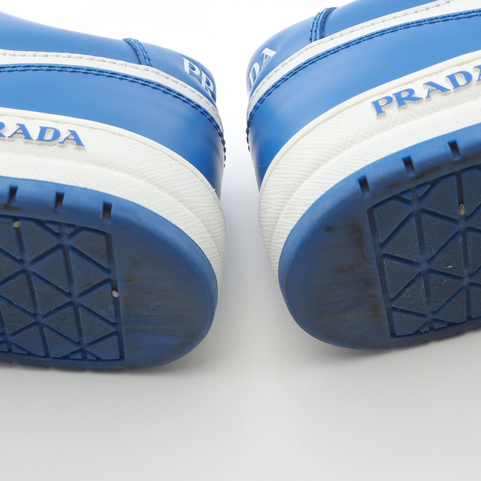 Prada Prada Prada Downtown Leather Sneakers Leather Shoes DUTY FREE for USA Size ONE SIZE - 6 Thumbnail